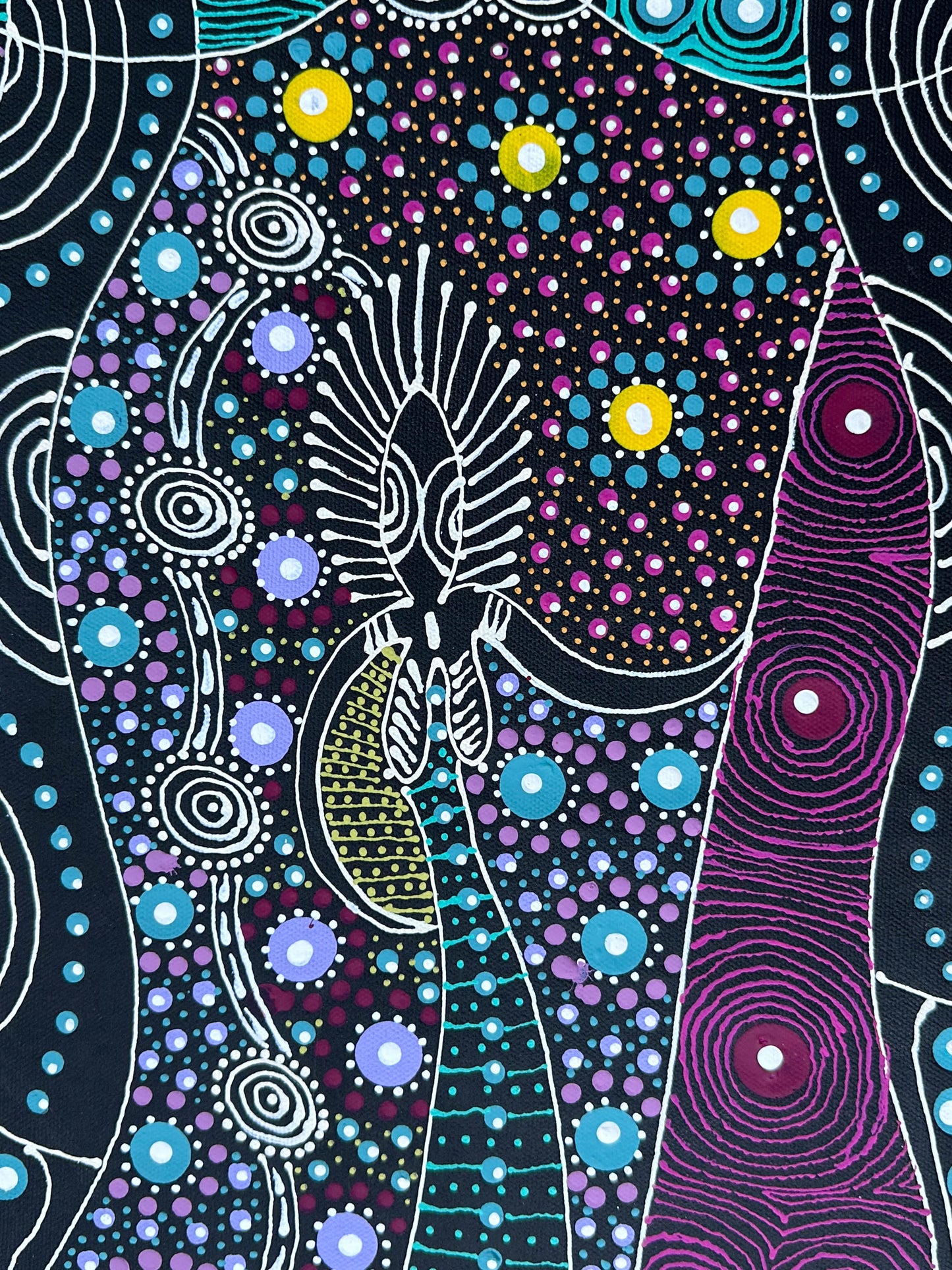 COLLEEN WALLACE NUNGARRAYI (NUNGARI) - Dreamtime Sisters