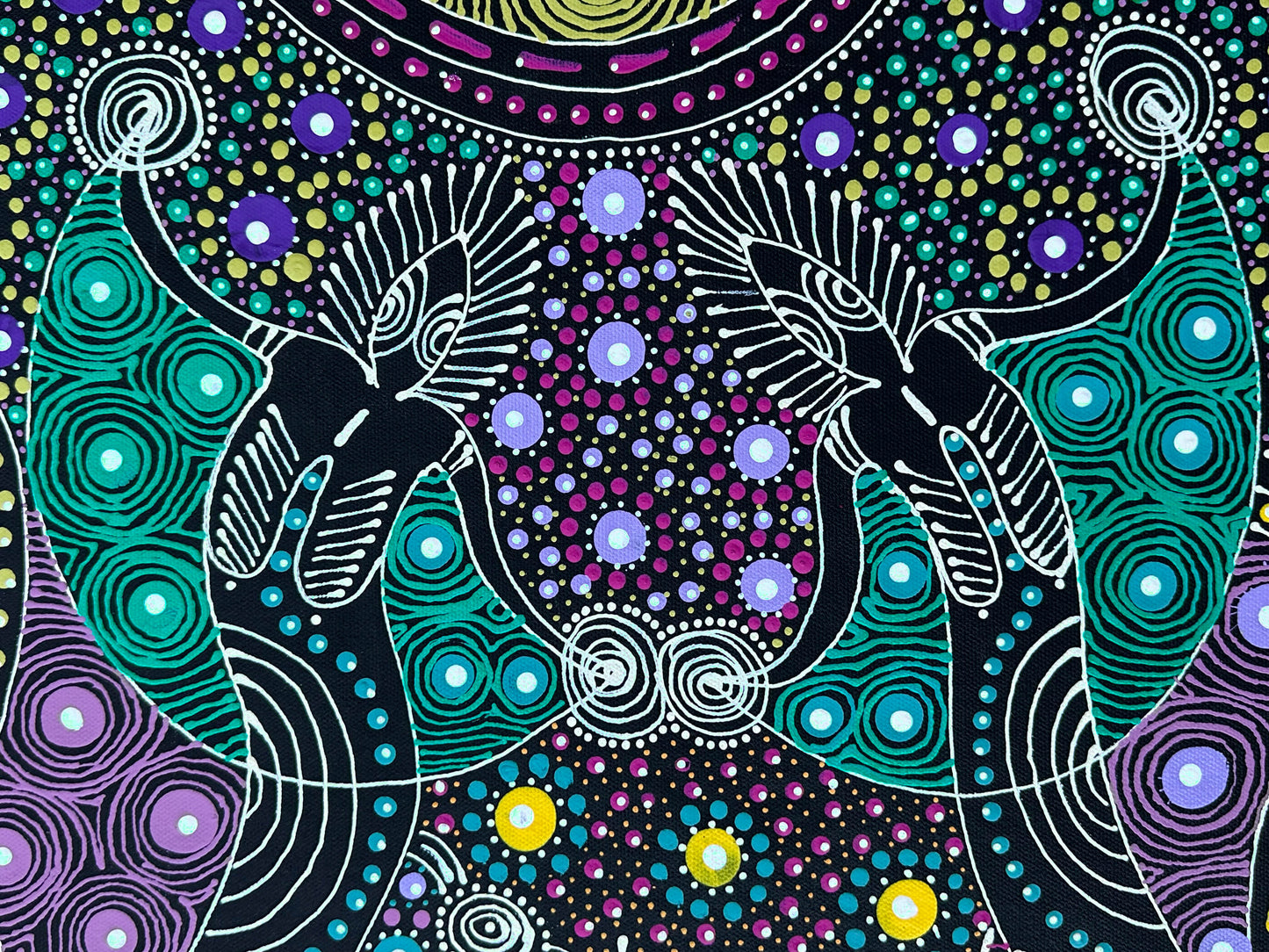 COLLEEN WALLACE NUNGARRAYI (NUNGARI) - Dreamtime Sisters