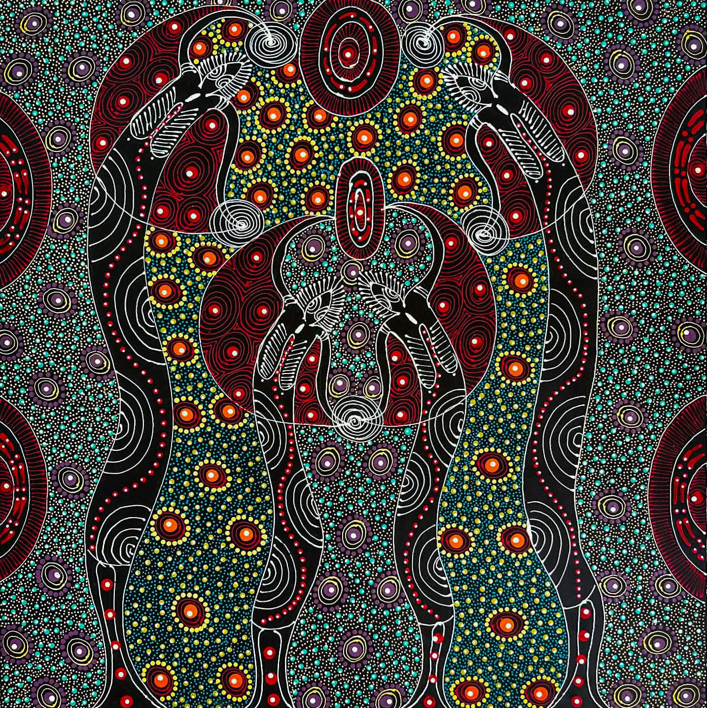 
#ColleenWallace #Colleennungarrayi #colleennungari #traditionalart #contemporaryart #aboriginalart #indigenousart #australianart #dotpainting #dotartwork #art #artwork #artforsale #painting #paintingforsale #wallart #artgallery #darwinbasedgallery #northernterritory #artstory #knowledge #decor #interiordecor #interiordesign #office #officedecor #artlover #artcollector #famousartist #dreamings #colour #colourful #intricate #Dreamtimesisters #santteresa #ltyentyeapurte #easternarrernte #altyerreaboriginalart