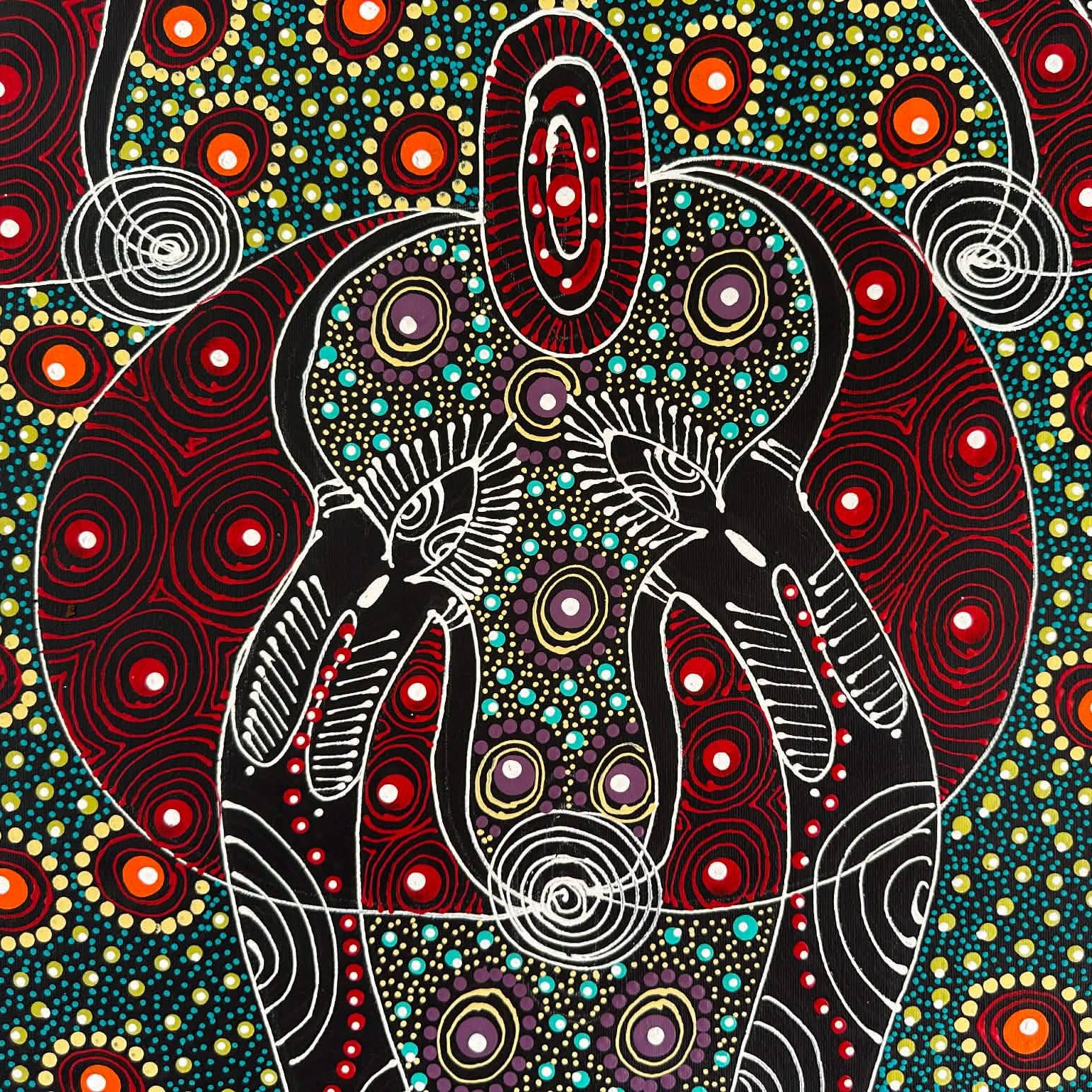 
#ColleenWallace #Colleennungarrayi #colleennungari #traditionalart #contemporaryart #aboriginalart #indigenousart #australianart #dotpainting #dotartwork #art #artwork #artforsale #painting #paintingforsale #wallart #artgallery #darwinbasedgallery #northernterritory #artstory #knowledge #decor #interiordecor #interiordesign #office #officedecor #artlover #artcollector #famousartist #dreamings #colour #colourful #intricate #Dreamtimesisters #santteresa #ltyentyeapurte #easternarrernte #altyerreaboriginalar
