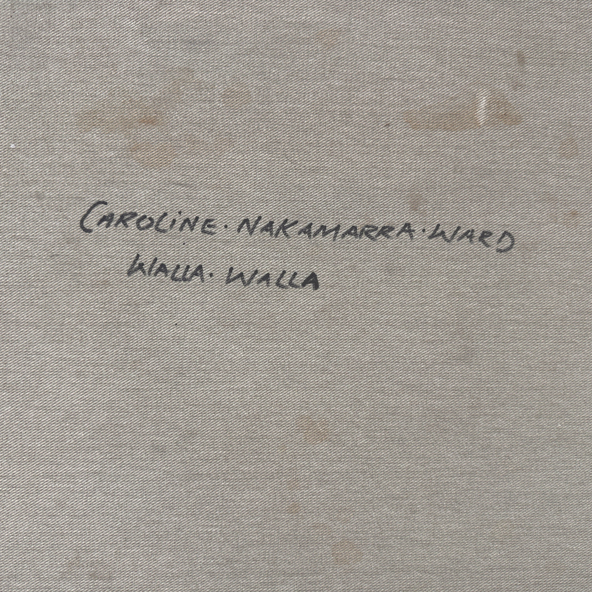 Caroline Ward Nakamarra, Walla Walla, Indigenous art, aboriginal art, austrailan painting, art for sale, painting for sale, altyerre aboriginal art, art gallery, Darwin gallery, dot art, dot painting, Pintupi, Kiwirrkurra, Western Australia, dreaming, interior décor, décor, interior decorating, art collector, western desert art, 