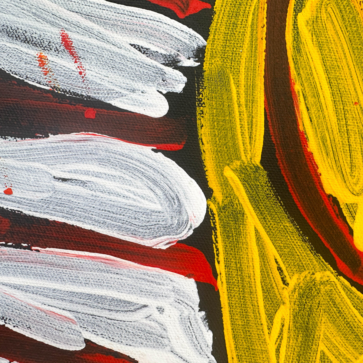 Gracie Nungarrayi Jurrah, Gracie Nungarrayi, My Country, My Country Dreaming, Desert Country, Rockholes, Aerial Perspective, Kintore, Walungurru, Pintupi, Western Desert Art, Northern Territory, Aboriginal Art, Aboriginal Artist, Aboriginal Art for Sale, Indigenous Art, Indigenous Artist, Australian Art, Contemporary Aboriginal Art, Female Artist, Acrylic on Linen, Original Artwork, Art for Sale, Collectable Art, Art Gallery, Darwin Gallery, Altyerre Aboriginal Art, Art, Interior Design, Wall Art