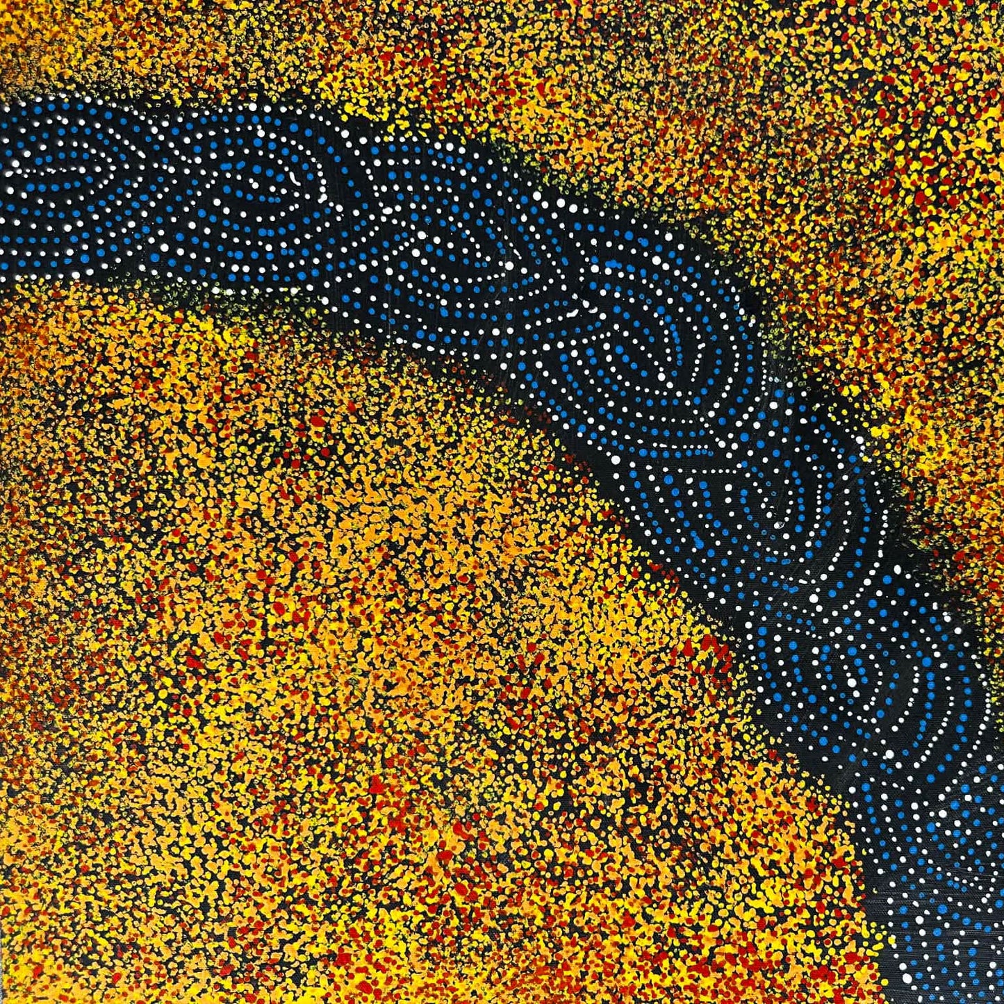 Gracie Morton Pwerle, Pwerl, Indigenous art, Aboriginal art, Australian art, art for sale, painting for sale, art, painting, utopia, dreaming, anwekety, conkerberry, bush plum, famous artist, art collector, altyerre aboriginal art, art gallery, altyerre aboriginal art, interior design, interior decorating, home, home décor, office décor, wall art, art gallery, Darwin gallery, artist, ethical art, original art, direct from the artist, alyawarre, dot art work, dot painting