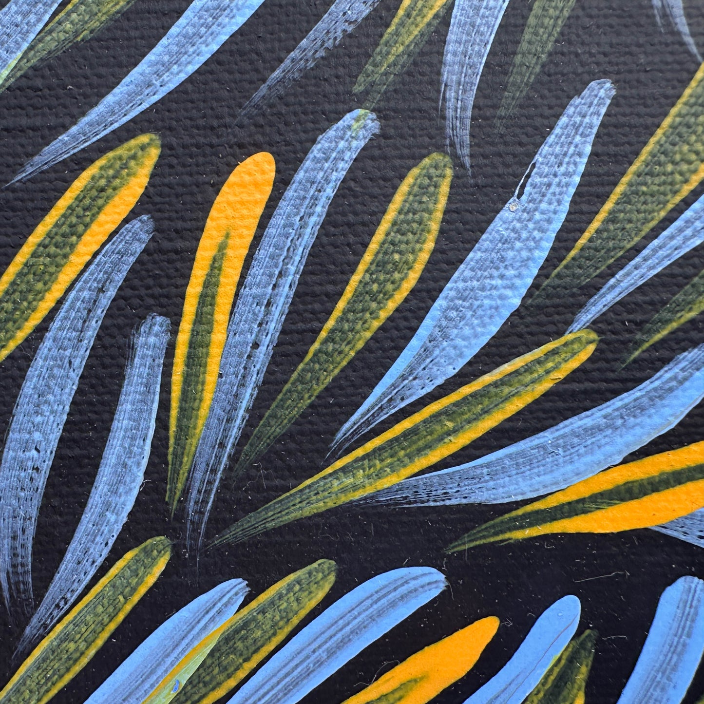 Gloria Tamerre Petyarre, Bush Medicine Leaves, Utopia, Art for Sale, Painting for Sale, Indigenous Art, Aboriginal Art, Australian Art, Darwin Art Gallery, Altyerre Aboriginal Art, Darwin Based Gallery, famous indigenous artist, aboriginal dreaming, interior décor, home décor, interior decorating, leaves, 