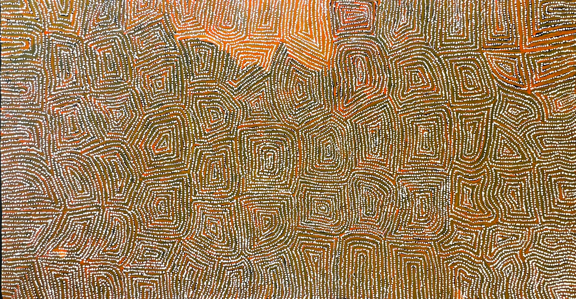 George Ward Tjungaurrayi Tingari Western Desert Male Artist Indigenous Art Aboriginal Art Australian Art Dot Art Dot Painting Dreaming Ancestors