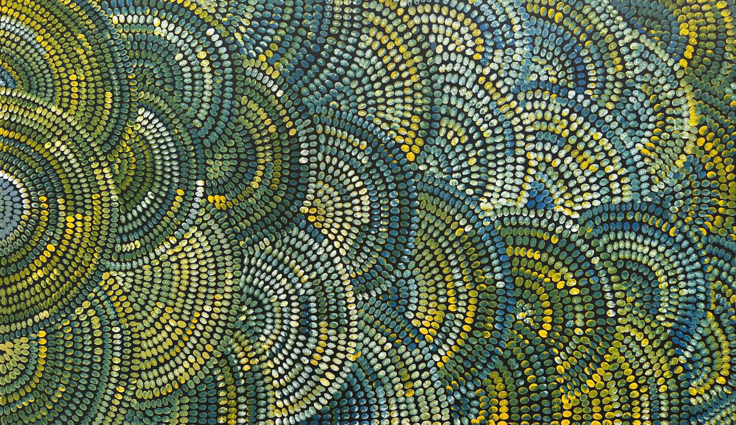 #Janetgolder #JanetGolderKngwarreye #utopia #bushtucker #yamflower #awelye #indigenousart #aboriginalart #australianart #art #artforsale #painting #paintingforsale #familybusiness #artgallery #altyerreaboriginalart #wallart #decor #interiordesign #interiordesigner #artcolletor #artlover #authenticart #origionalart #ethicalart 