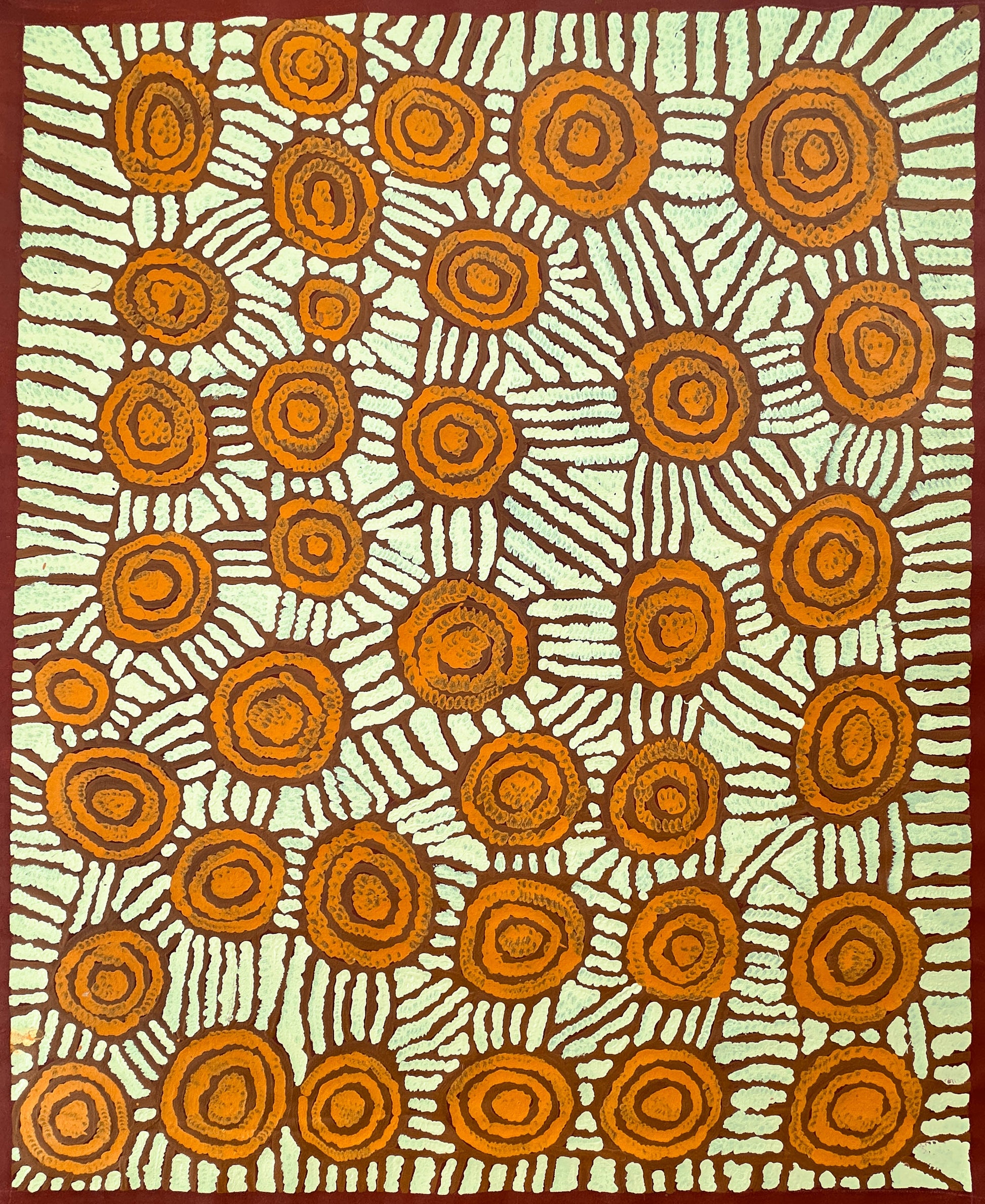 Walangkura Napanangka, Napangka, Pintupi, Tjitururrnga, Gibson Desert, Northern Territory, Western Australia, Dreaming, Famous Artist, Art Investor, Art Collector, Art Gallery, Darwin Art Gallery, Art, Indigenous Art, Aboriginal Art, Australian Art, Painting, Painting for sale, Wall art, Interior design, Décor, Interior Decorating, Altyerre Aboriginal Art, Home Décor, Décor, Indigenous Art for Sale, Aboriginal Art For sale, Ethical Art, Original Art, Direct from the Artist, Altyerre Aboriginal Art, Family B