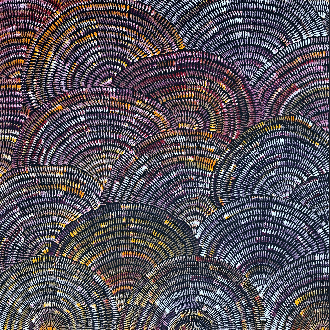 Janet Golder Ngwarai Kngwarreye Awelye Body Paint Women's Ceremony Utopia Indigenous Art Aboriginal Art Australian Art Painting