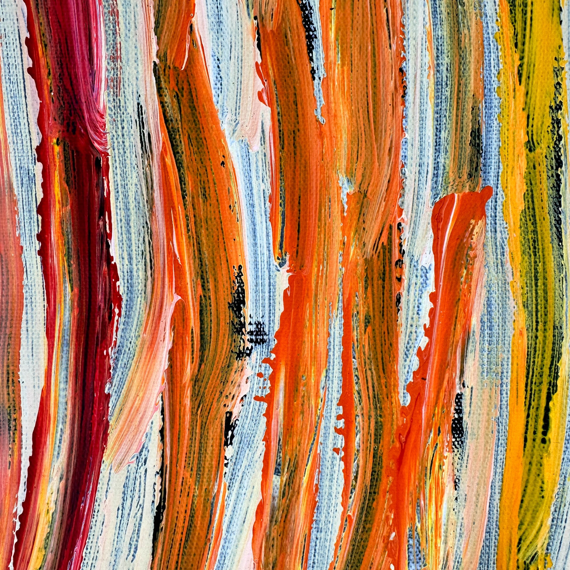 
Makinti Napanangka, Western Desert, Pintupi, Indigenous art, Aboriginal art, Australian Art, Indigenous art for sale, art collector, dreaming, famous artist, art décor, interior décor, interior design, painting for sale, Darwin gallery, art gallery, altyerre aboriginal art, order or Australia, western desert art
