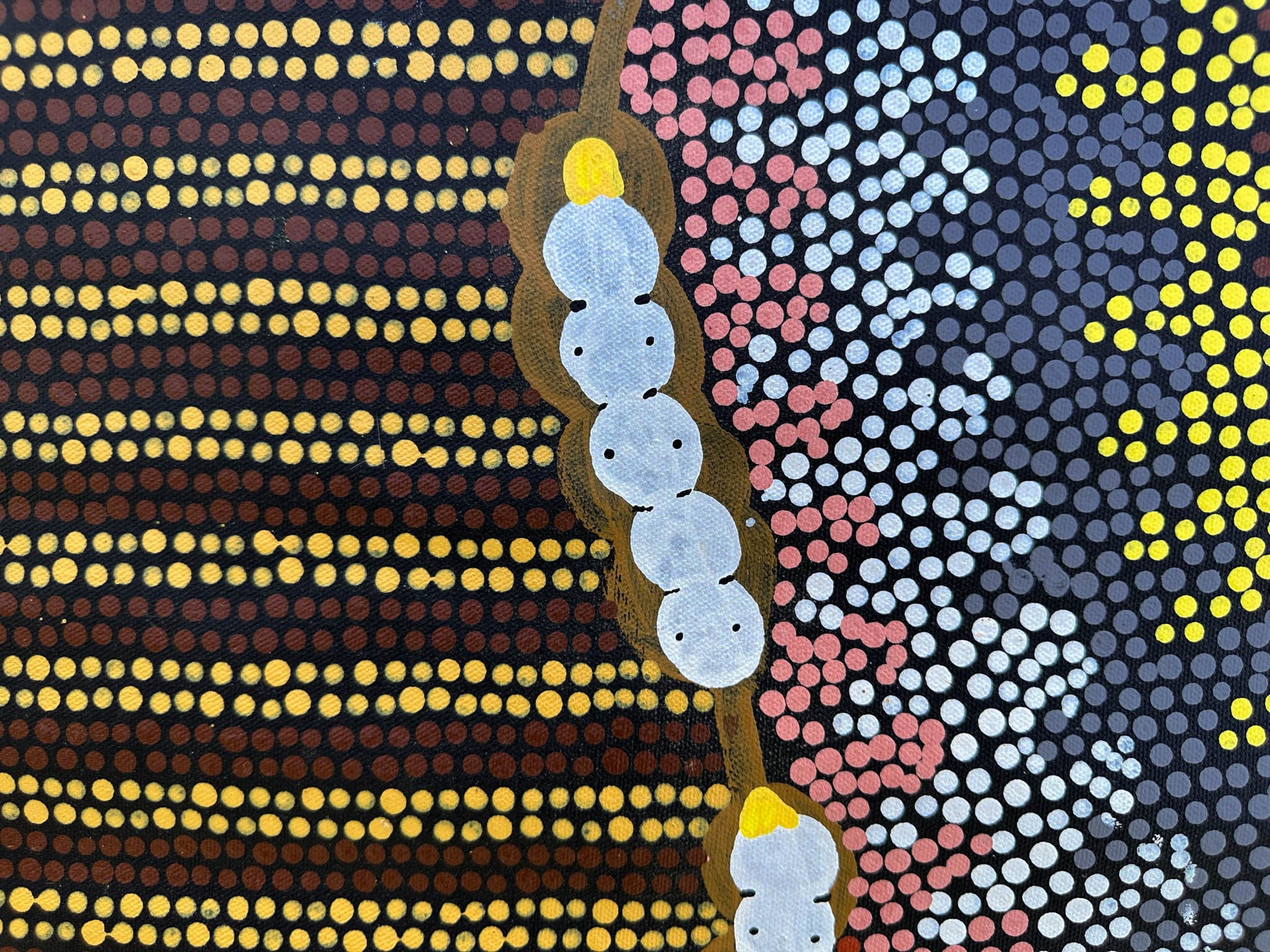 Central Desert Aboriginal Painting - Acrylic on Canvas