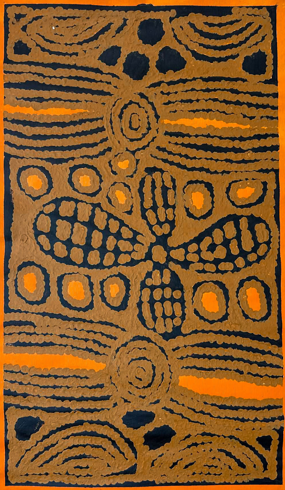 Ningura Naparrula Gibson, Wirrulnga, Western Desert Art, Australian art, Indigenous Art, Aboriginal art, art for sale, painting for sale, famous indigenous artist, Aboriginal art for sale, Indigenous art for sale, Women’s ceremony, dreaming, Altyerre Aboriginal Art, Art gallery, Darwin gallery, kintore, Pintupi, Australian stamp, paris, art collector, art lover, ethical art, original art, direct from the artist, muse du quai branly, décor, office décor, wall art, interior decorating, interior, home décor, d