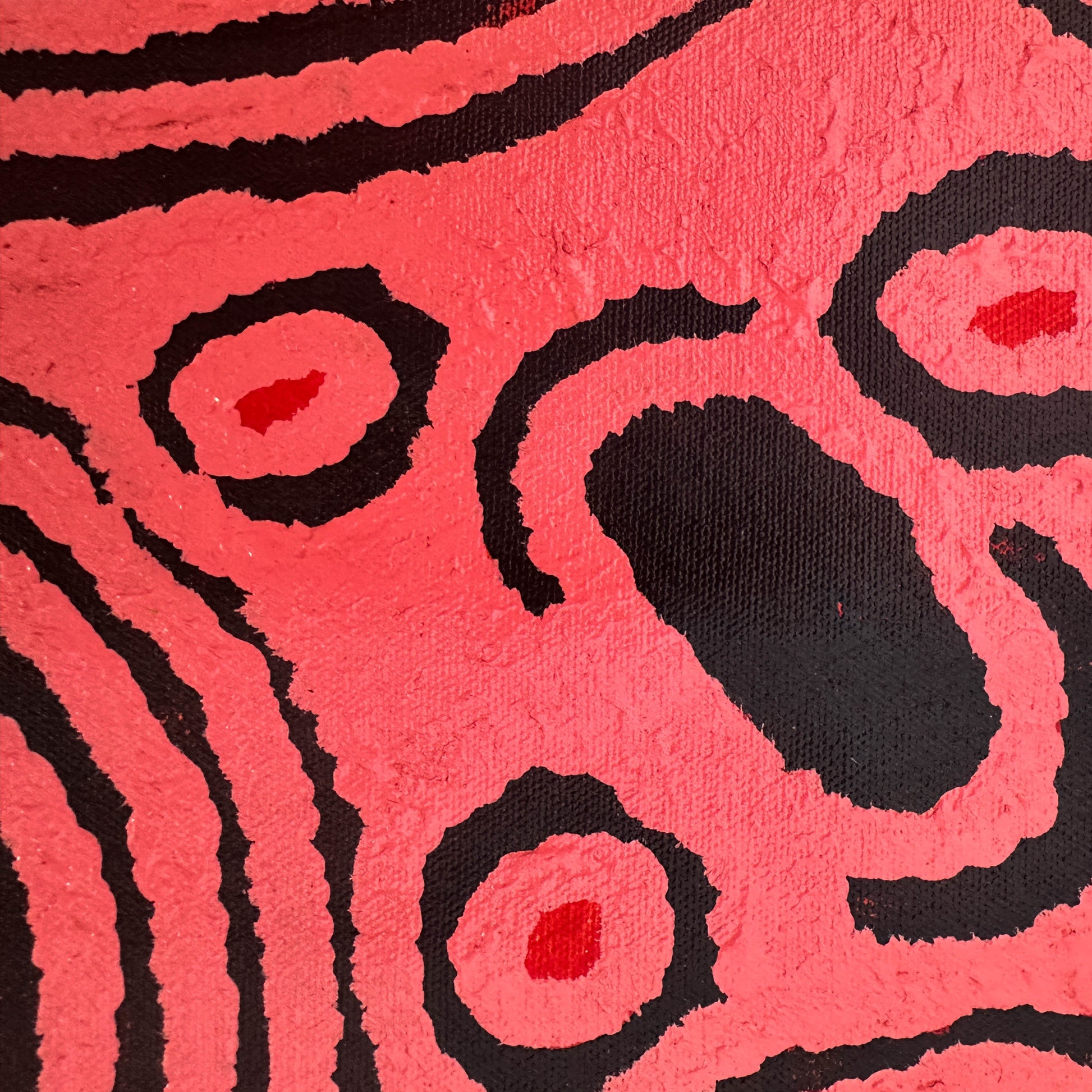 Ningura Naparrula Gibson, Wirrulnga, Western Desert Art, Australian art, Indigenous Art, Aboriginal art, art for sale, painting for sale, famous indigenous artist, Aboriginal art for sale, Indigenous art for sale, Women’s ceremony, dreaming, Altyerre Aboriginal Art, Art gallery, Darwin gallery, kintore, Pintupi, Australian stamp, paris, art collector, art lover, ethical art, original art, direct from the artist, muse du quai branly, décor, office décor, wall art, interior decorating, interior, home décor, d