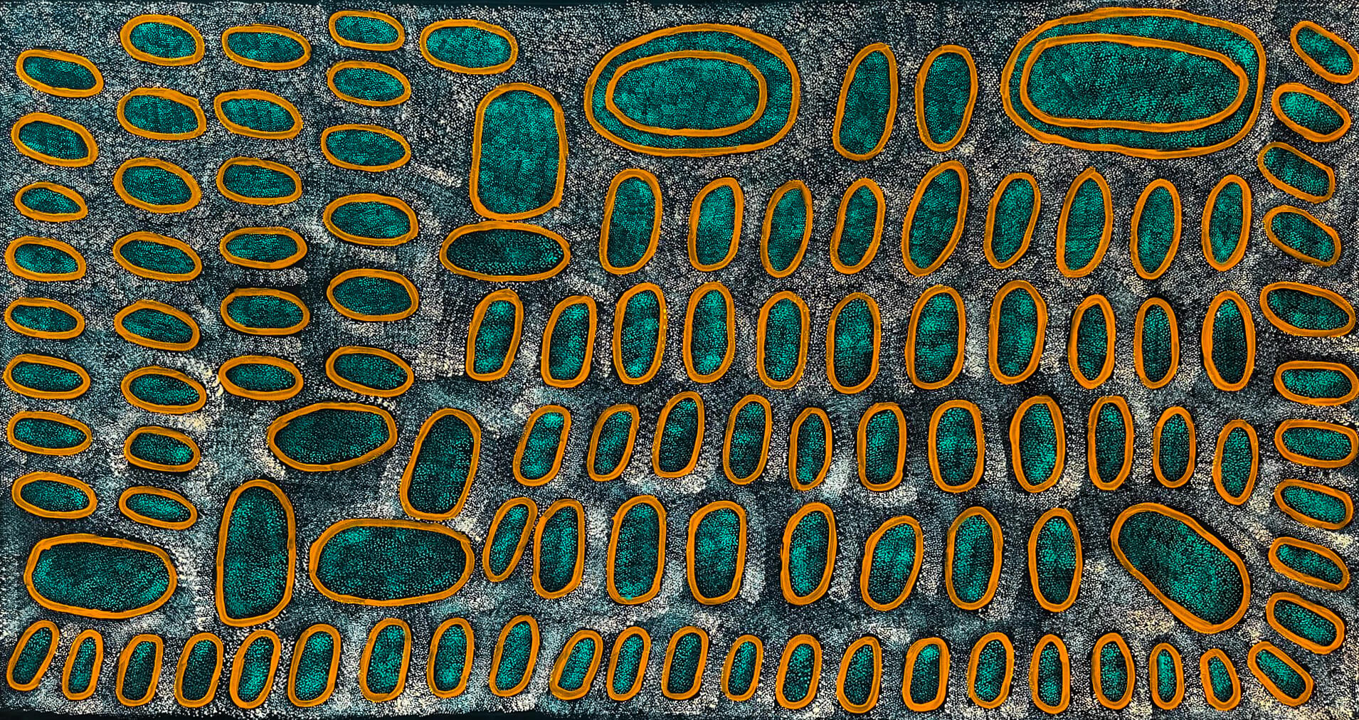 Buy Authentic Aboriginal Art Online - Ngoia Pollard Napaltjarri's Masterpiece