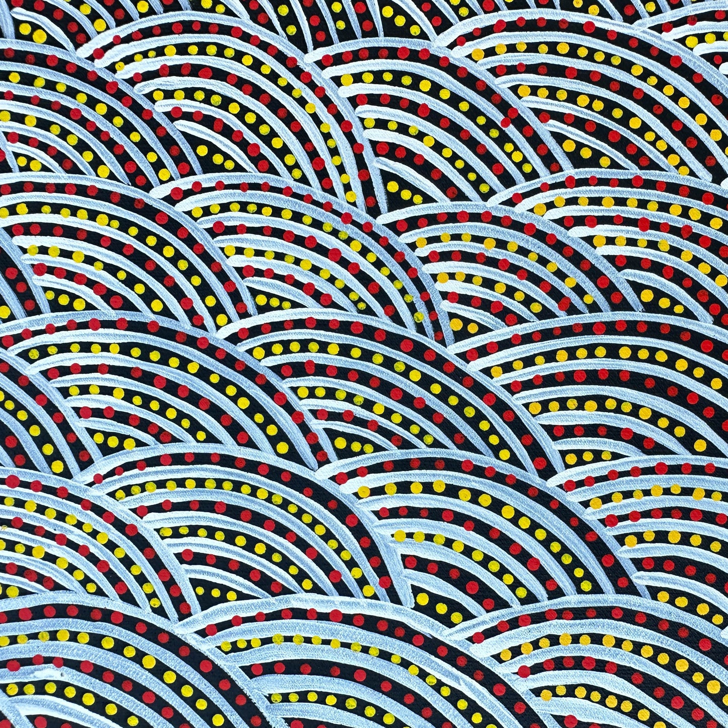 Patricia Kamara Rambler + Utopia + Aboriginal Art + Indigenous Art + Australian Art + Art for Sale + artwork for sale + painting for sale + Darwin based gallery + Dot artwork + Dot painting + body paint + women's ceremony + women's dreaming + altyerre aboriginal art + gallery