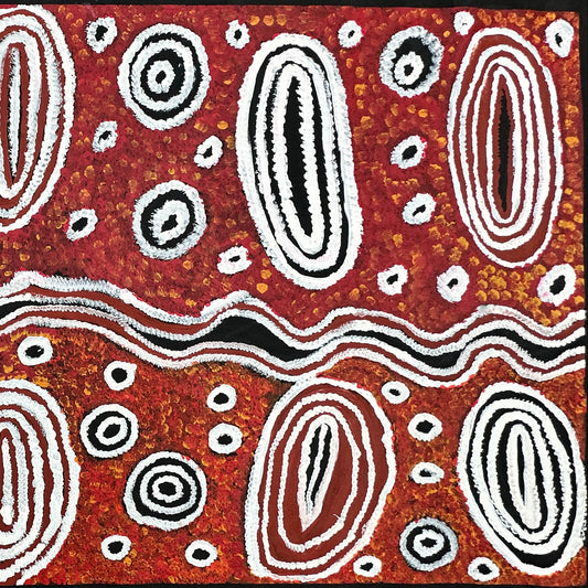 #PantjitiMaryMclean #pantjiti #kaltukatjara #dockerriver #westerndesert #ngaatjatjarra  #artforsale #paintingforsale #artdecor #interiordecor #artwork #artgallery #altyerreaboriginalart #darwinartgallery #DarwinNorthernTerritory #femaleartist #indigenousart #aboriginalart #art #indigenousart #darwinaboriginalart #aboriginalartforsale #indigenousartforsale #painting #painting #australianart #femaleartist #dotartwork #dotpainting #art #artstory #artcollector #artlover #familybusiness #eithicalart #origionala