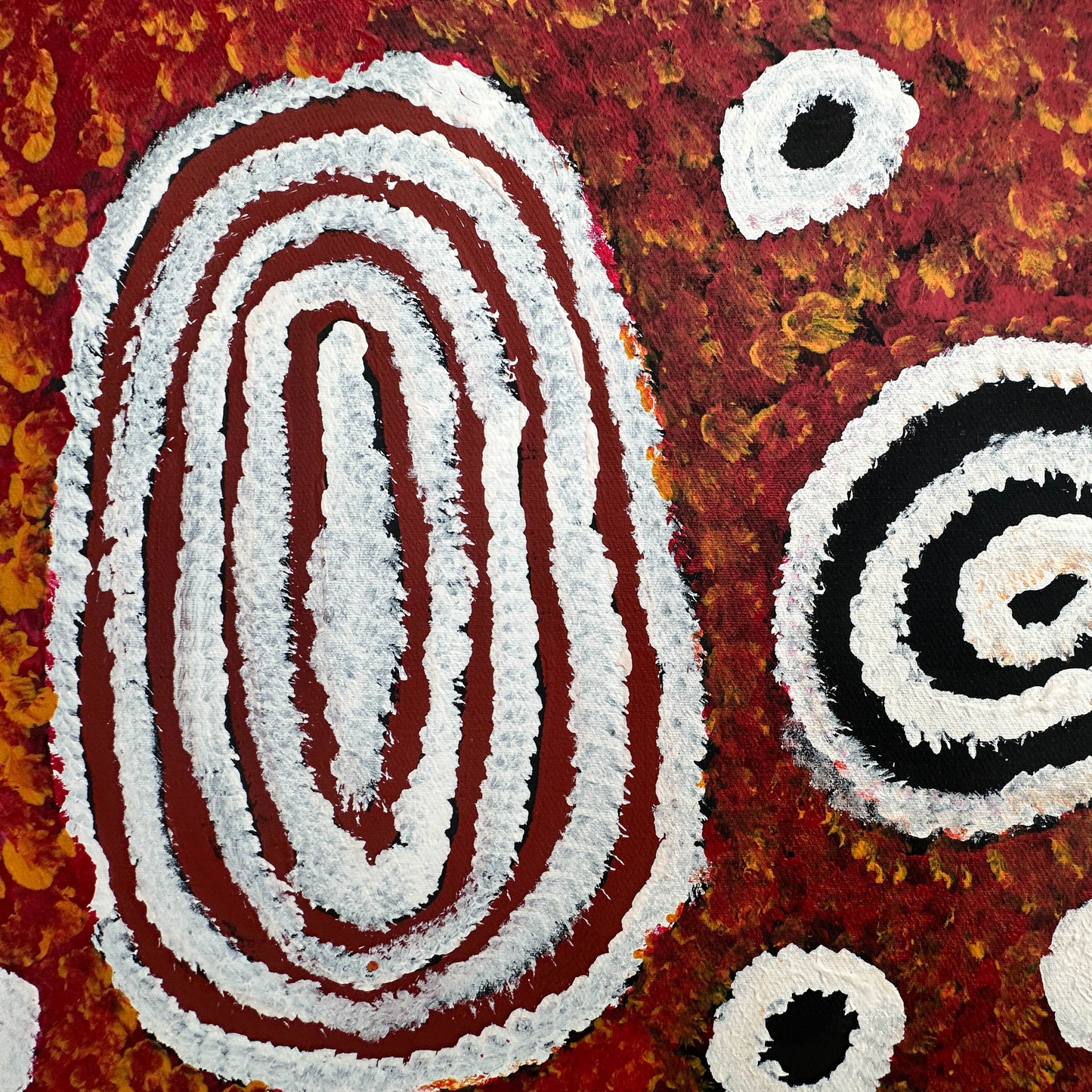 Pantjiti Mary Mclean, Kaltukatjara, docker river, western desert, Ngaatjatjarra, art for sale, indigenous art for sale, aboriginal art for sale, painting for sale, art decor,  interior decor, art work, art gallery, Altyerre aboriginal art, Darwin art gallery, painting, Australian art, dot art painting, art story , art collector, art lover, family business, ethical art, original art, famous artist, famous artist, direct from the artist, family business, knowledge, iconography, symbolism, story passed down