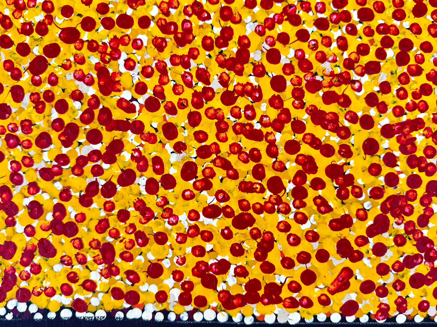 Polly Nelson Nangala Ngal + Ngale + Utopia + Dot Paintinng + dot artwork + Indigenous art + aboriginal art + australian art + bush plum dreaming + home + HOME DECOR + interior design + interior designer + decor + darwin based gallery + online gallery + family owned business + traditional art + art for sale + painting for sale