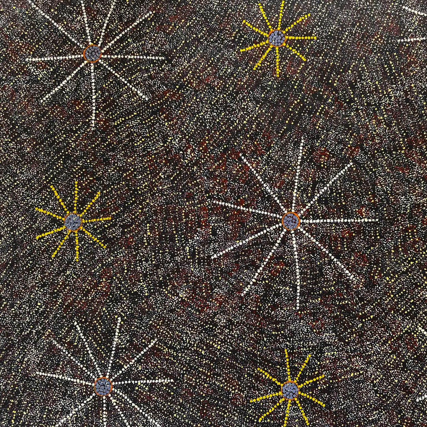 #PollyNelson #PollyNelsonNgale #PollyNelsonNangala #dotpainting #intricateart #bushtucker #bushplum #altyerre #altyerreaboriginalart #artgallery #darwinartgallery #artdecor #art #decor #interior #interiordesign #homedecor #officedecor #artcollector #dotart #artforsale #dotpainting #painting #paintingforsale #indigneousart #aboriginalart #australianart#utopia #art #famousartist #familybusiness #scarf #awelye #alicesprings #northernterritory 