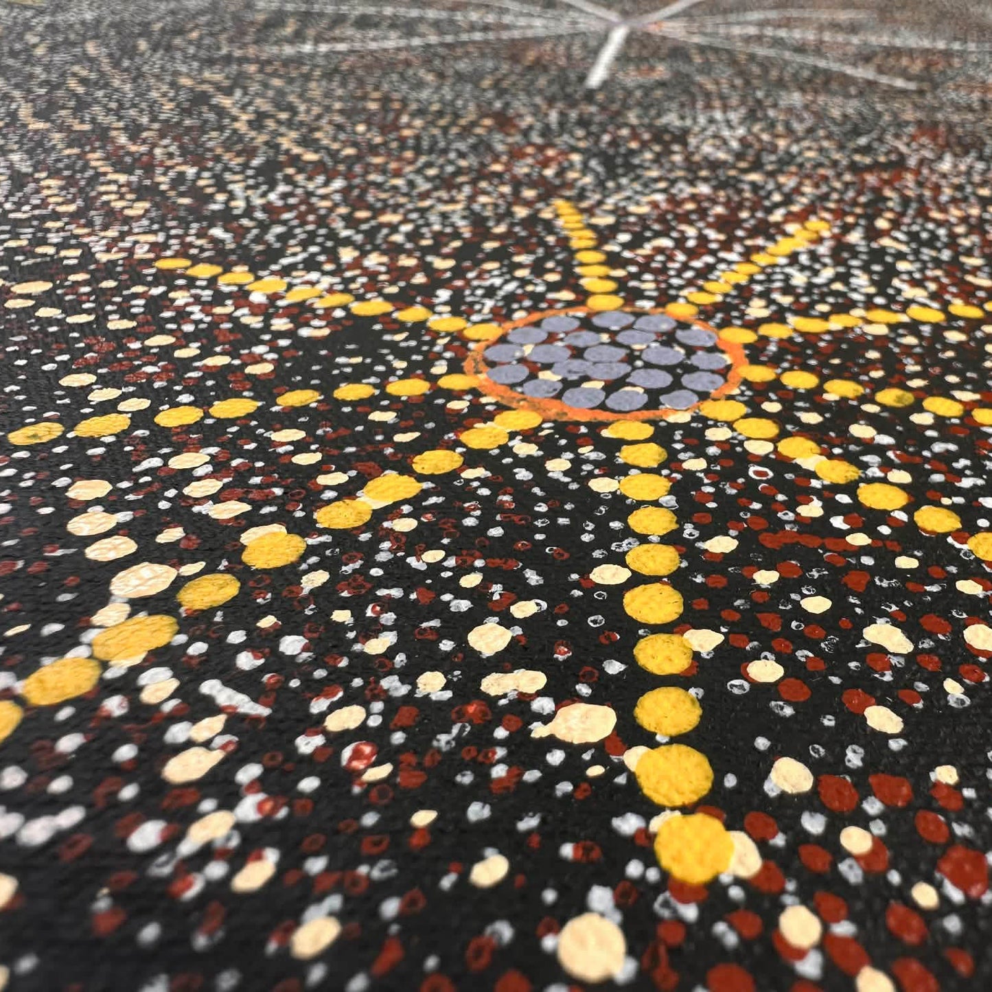 #PollyNelson #PollyNelsonNgale #PollyNelsonNangala #dotpainting #intricateart #bushtucker #bushplum #altyerre #altyerreaboriginalart #artgallery #darwinartgallery #artdecor #art #decor #interior #interiordesign #homedecor #officedecor #artcollector #dotart #artforsale #dotpainting #painting #paintingforsale #indigneousart #aboriginalart #australianart#utopia #art #famousartist #familybusiness #scarf #awelye #alicesprings #northernterritory 