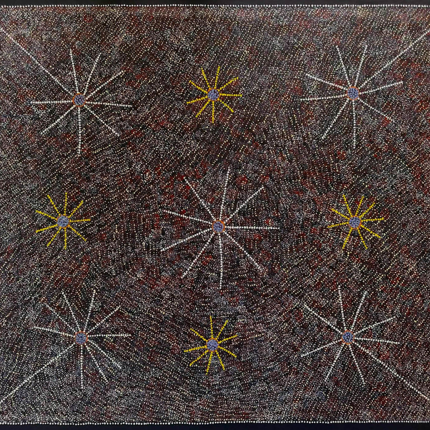 #PollyNelson #PollyNelsonNgale #PollyNelsonNangala #dotpainting #intricateart #bushtucker #bushplum #altyerre #altyerreaboriginalart #artgallery #darwinartgallery #artdecor #art #decor #interior #interiordesign #homedecor #officedecor #artcollector #dotart #artforsale #dotpainting #painting #paintingforsale #indigneousart #aboriginalart #australianart#utopia #art #famousartist #familybusiness #scarf #awelye #alicesprings #northernterritory 