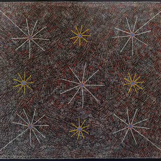 #PollyNelson #PollyNelsonNgale #PollyNelsonNangala #dotpainting #intricateart #bushtucker #bushplum #altyerre #altyerreaboriginalart #artgallery #darwinartgallery #artdecor #art #decor #interior #interiordesign #homedecor #officedecor #artcollector #dotart #artforsale #dotpainting #painting #paintingforsale #indigneousart #aboriginalart #australianart#utopia #art #famousartist #familybusiness #scarf #awelye #alicesprings #northernterritory 
