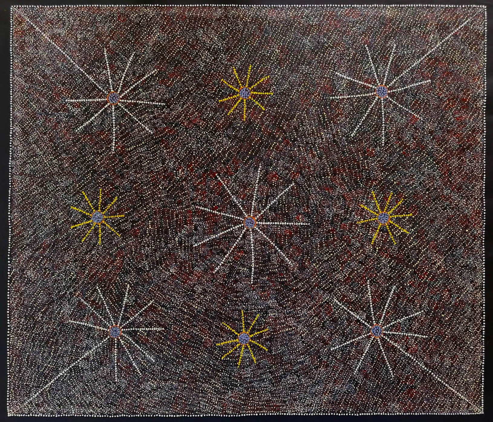 #PollyNelson #PollyNelsonNgale #PollyNelsonNangala #dotpainting #intricateart #bushtucker #bushplum #altyerre #altyerreaboriginalart #artgallery #darwinartgallery #artdecor #art #decor #interior #interiordesign #homedecor #officedecor #artcollector #dotart #artforsale #dotpainting #painting #paintingforsale #indigneousart #aboriginalart #australianart#utopia #art #famousartist #familybusiness #scarf #awelye #alicesprings #northernterritory 