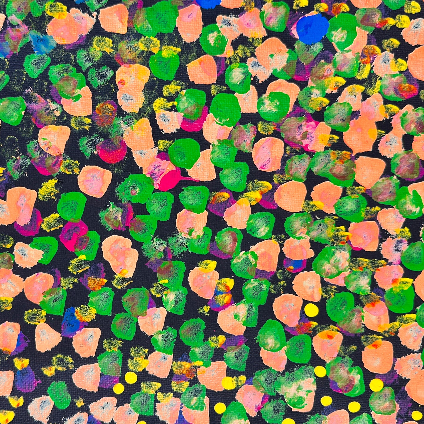 Polly Nelson Nangla, Polly Ngale, Polly Ngal, Utopia artist, Indigenous art, Aboriginal Art, Australian Art, Bush Plum dreaming, dot painting, dot art, art for sale, painting for sale, indigenous art for sale, aboriginal art for sale, altyerre aboriginal art, art décor, interior décor, interior design, colourful, home décor, office décor, art collector, Darwin gallery, art gallery, northern territory, family business, bush tucker, bush food, interior designer, wall art, bush plum dreaming