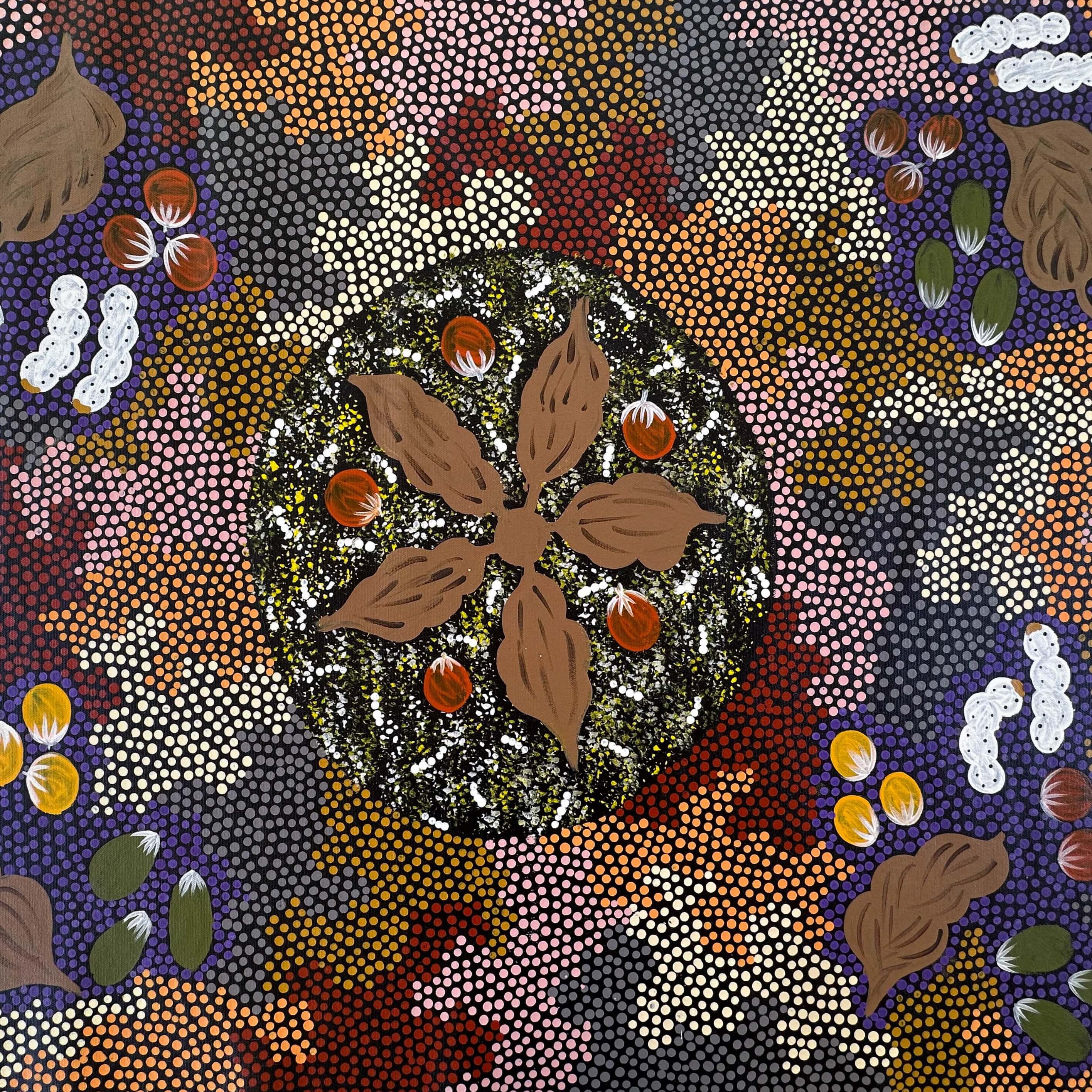 Patsy Ross PATSY ROSS - Bush Tucker – Altyerre Aboriginal Art