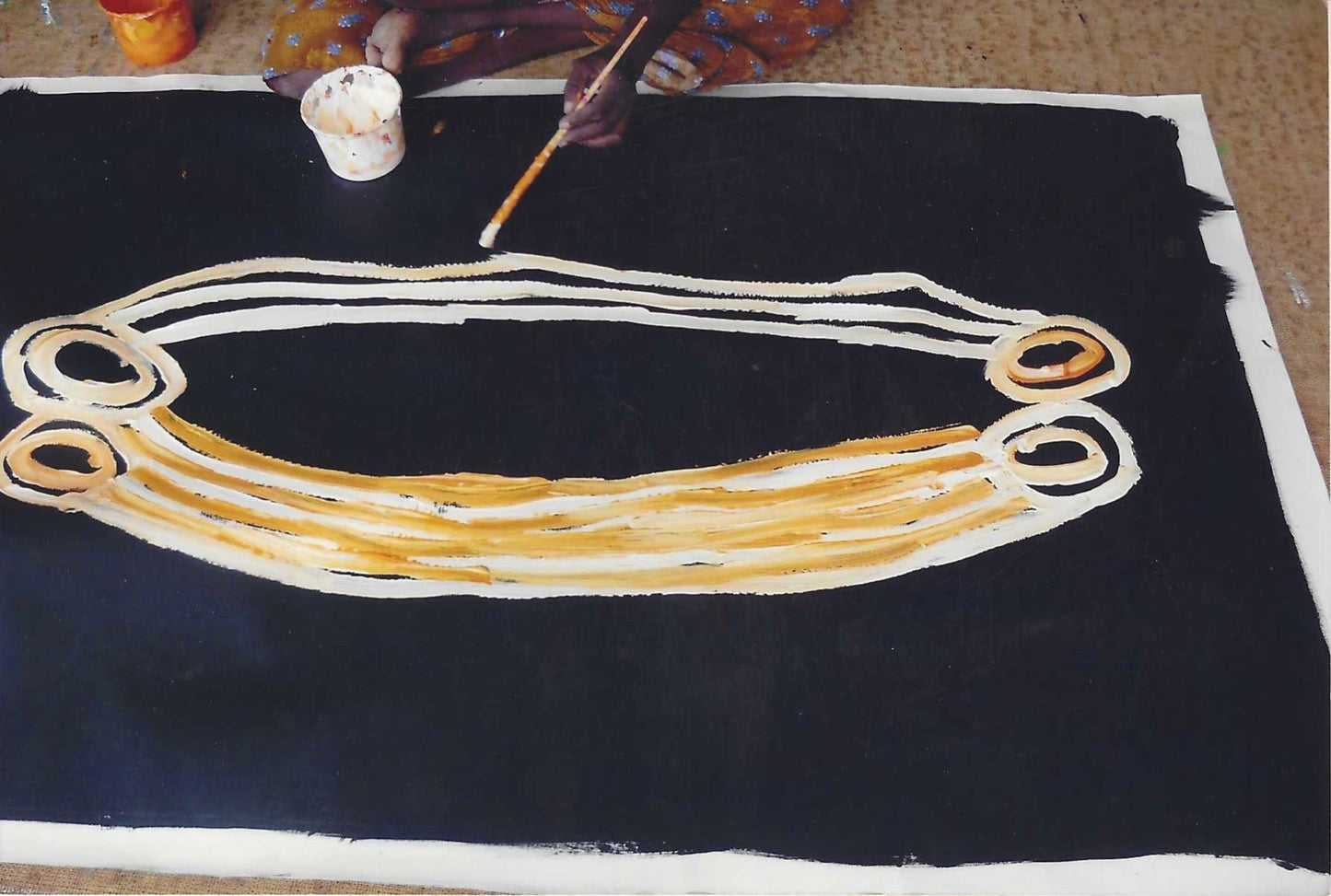 
Makinti Napanangka, Western Desert, Pintupi, Indigenous art, Aboriginal art, Australian Art, Indigenous art for sale, art collector, dreaming, famous artist, art décor, interior décor, interior design, painting for sale, Darwin gallery, art gallery, altyerre aboriginal art, order or Australia, western desert art
