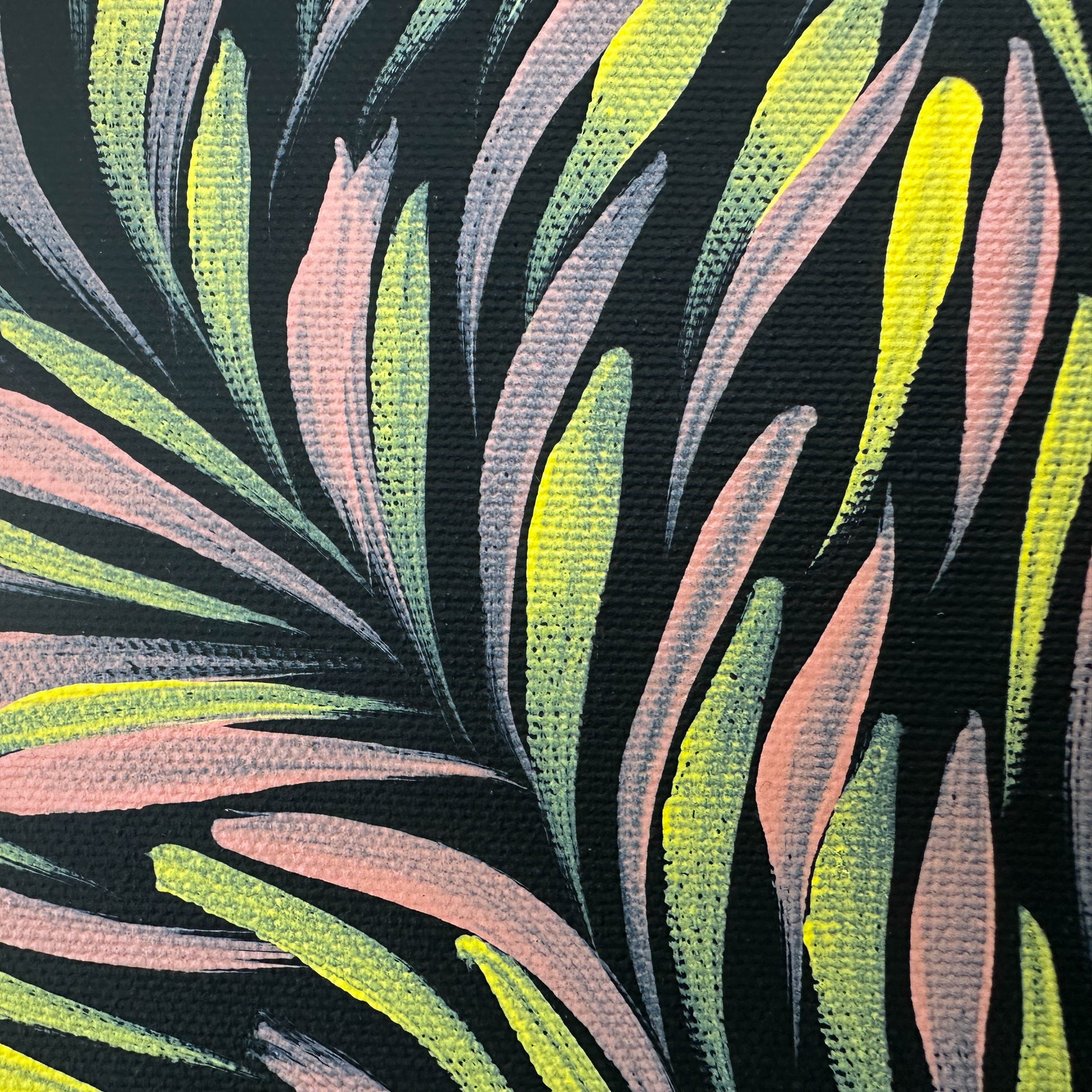 Rosemary Pitjara Petyarre, Utopia, Northern Territory, Outback, Indigneous Art, Aboriginal Art, Australian Art, Bush Yam Leaves, Bush Medicine Leaves, Art, Art Gallery, Art for Sale, Painting, Painting for sale, Altyerre Aboriginal Art, Darwin Gallery, Art Décor, Interior Décor, Wall Art, Interior Decorator, Ethical Art, Original Art, Direct From the Artist, Family Business, Anmatyerre, Movement, Colourful, Beautiful Art, Utopia, Utopian Artist, 