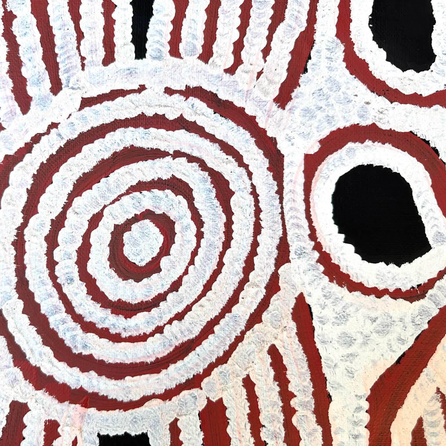 #susannapaltjarrigibson #susangibson #kintore #northernterritory #indigenousart #aboriginalart #australianart #traditionalart #symbolism #iconography #art #artgallery #painting #paintingforsale #artforsale #wallart #artgallery #familybusiness #darwingallery #decor #interiordesign #interiordecor #authenticart #ethicalart #origionalart #altyerreaboriginart