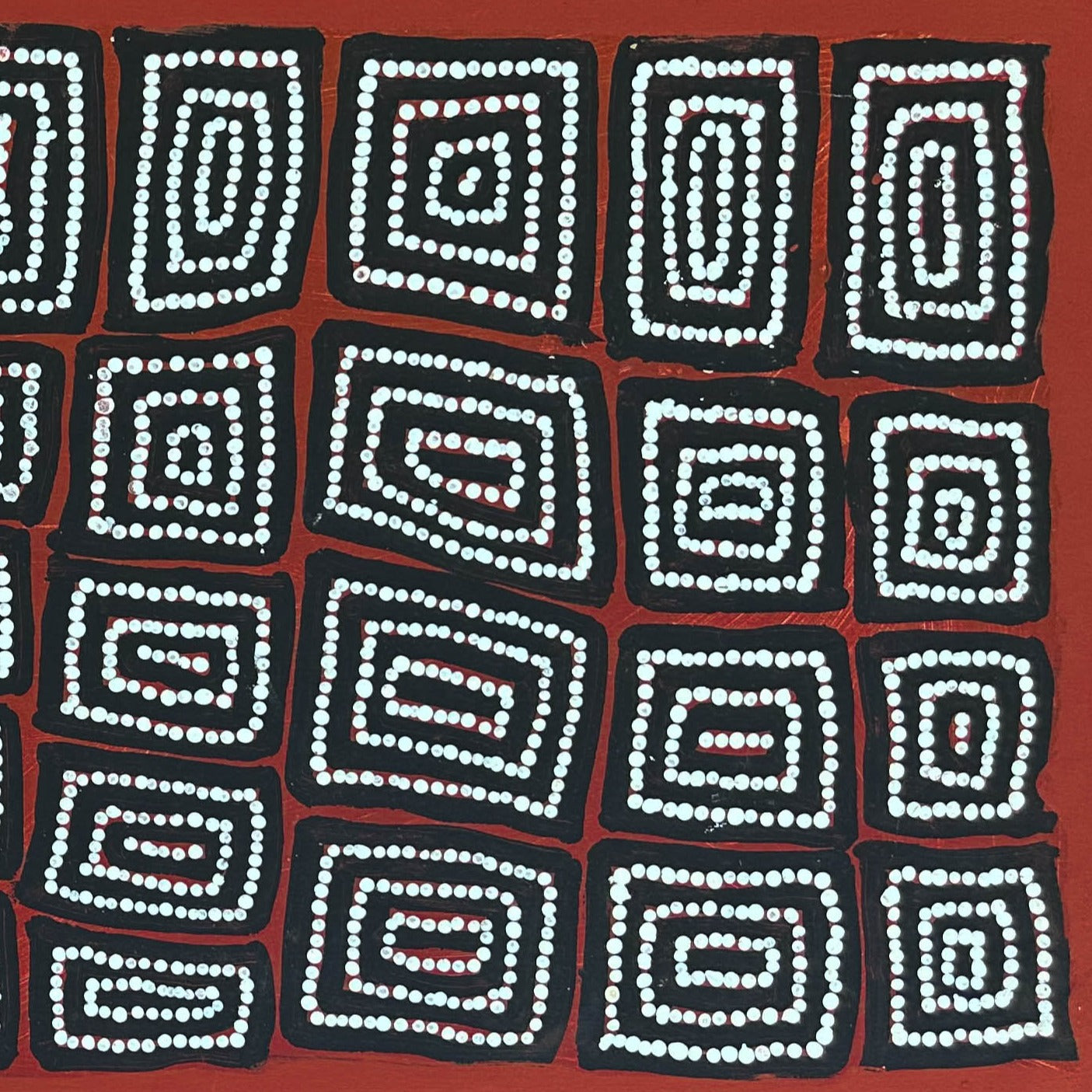 THOMAS TJAPALTJARRI (TAMLIK) + Pintupi + TIngari + Lake Mackay, Gibson Desert + Western Desert + Western Australia + Darwin Based Gallery + Indigenous Art + Aboriginal Art + Australian Art + Dot Art Painting + Last Nomads + Pintupi Nine