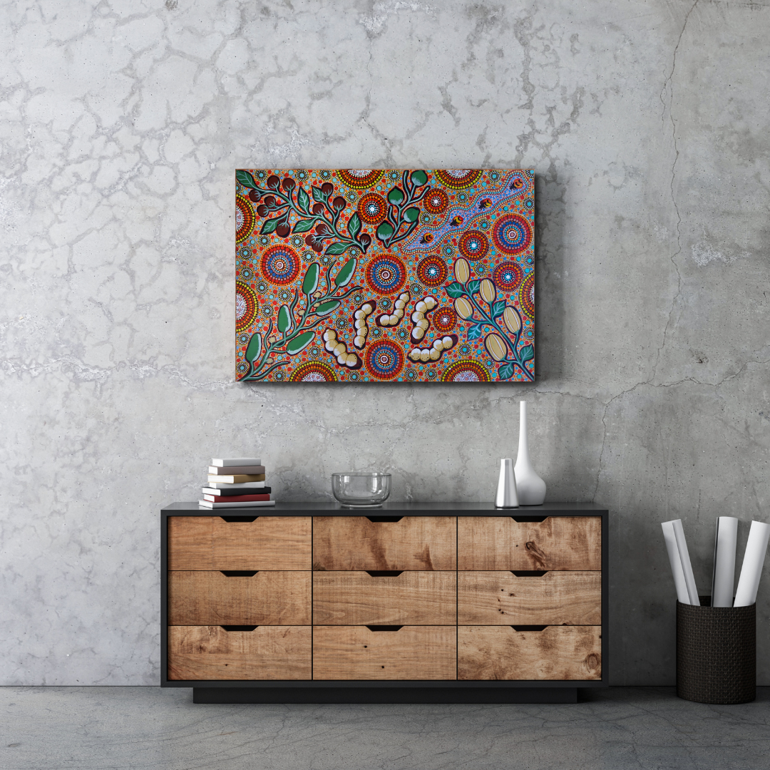 #silviaheffernan #ltyentyeapurte #santateresa #dotpainting #intricateart #bushtucker #bushtomato #honeyant #witchetygrub #altyerre #altyerreaboriginalart #artgallery #darwinartgallery #artdecor #art #decor #interior #interiordesign #homedecor #officedecor #artcollector #dotart #artforsale #dotpainting #painting #paintingforsale #indigneousart #aboriginalart #australianart