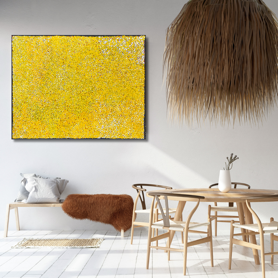 #PollyNelson #PollyNelsonNgale #PollyNelsonNangala #dotpainting #intricateart #bushtucker #bushplum #altyerre #altyerreaboriginalart #artgallery #darwinartgallery #artdecor #art #decor #interior #interiordesign #homedecor #officedecor #artcollector #dotart #artforsale #dotpainting #painting #paintingforsale #indigneousart #aboriginalart #australianart#utopia