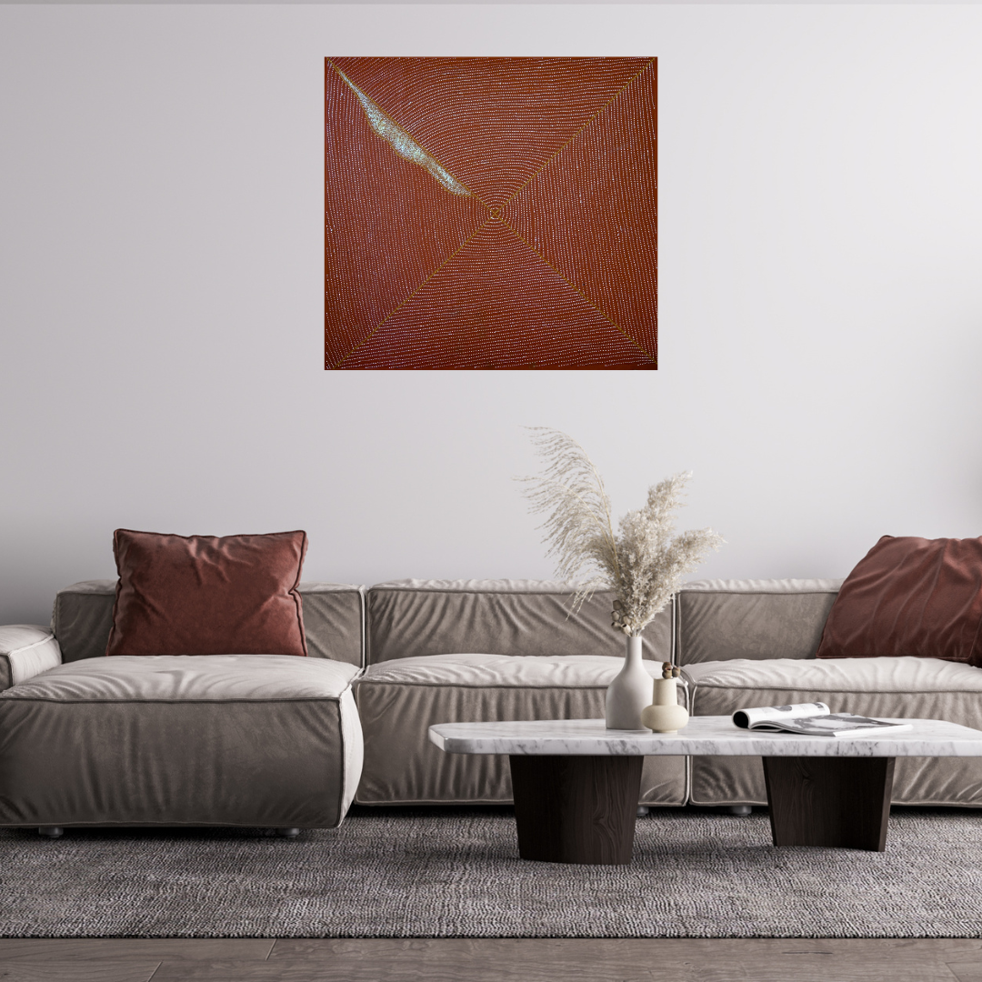 
#kathleenpetyarre #utopia #easternanmatyerre #arnkerrthe #mountaindevillizard #thornydevillizard #famousartist #collectableartist #artcollector #artlover #petyarresisters #art #artforsale #painting #paintingforsale #artdecor #decor #interiordesign #interiordesigner #wallart #indigenousart #aboriginalart #australianart #authenticart #origionalart #directfromtheartist #ethicalart #centralaustralia #outbackaustralia #interiordecorating #collectableart #altyerre #altyerreaboriginalart
