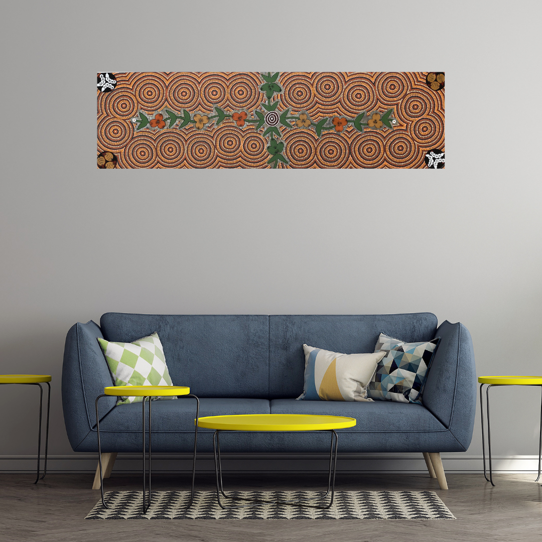 #DoreenNolanNangala #bushtucker #dreaming #papunya #warlpiri #dotart #dotpainting #indigenousart #aboriginnalart #australianart #art #artgallery #artforsale #painting #paintingforsale #altyerre #altyerreaboriginnalart #ochrecolours #artdecor #interiordesign #interiordecorating #decor #wallart #artcollecting #artinvestment #centraldesertart #originalart #authenticart #directfromtheartist #honeyant #familybusiness #bushtomato #bushlimes #bushbanana #witchettygrubs #honeyants 