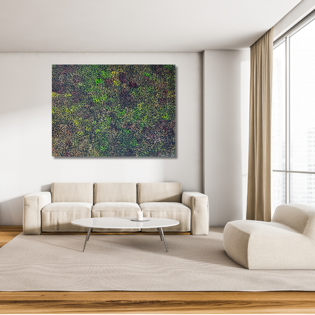 Margaret Scobie , Utopia, Indigenous art, Aboriginal Art, Australian Art, Bush Leaf Medicine, Altyerre Aboriginal Art, art, darwin gallery, indigenous painting for sale, aboriginal art for sale, Australian art for sale, 