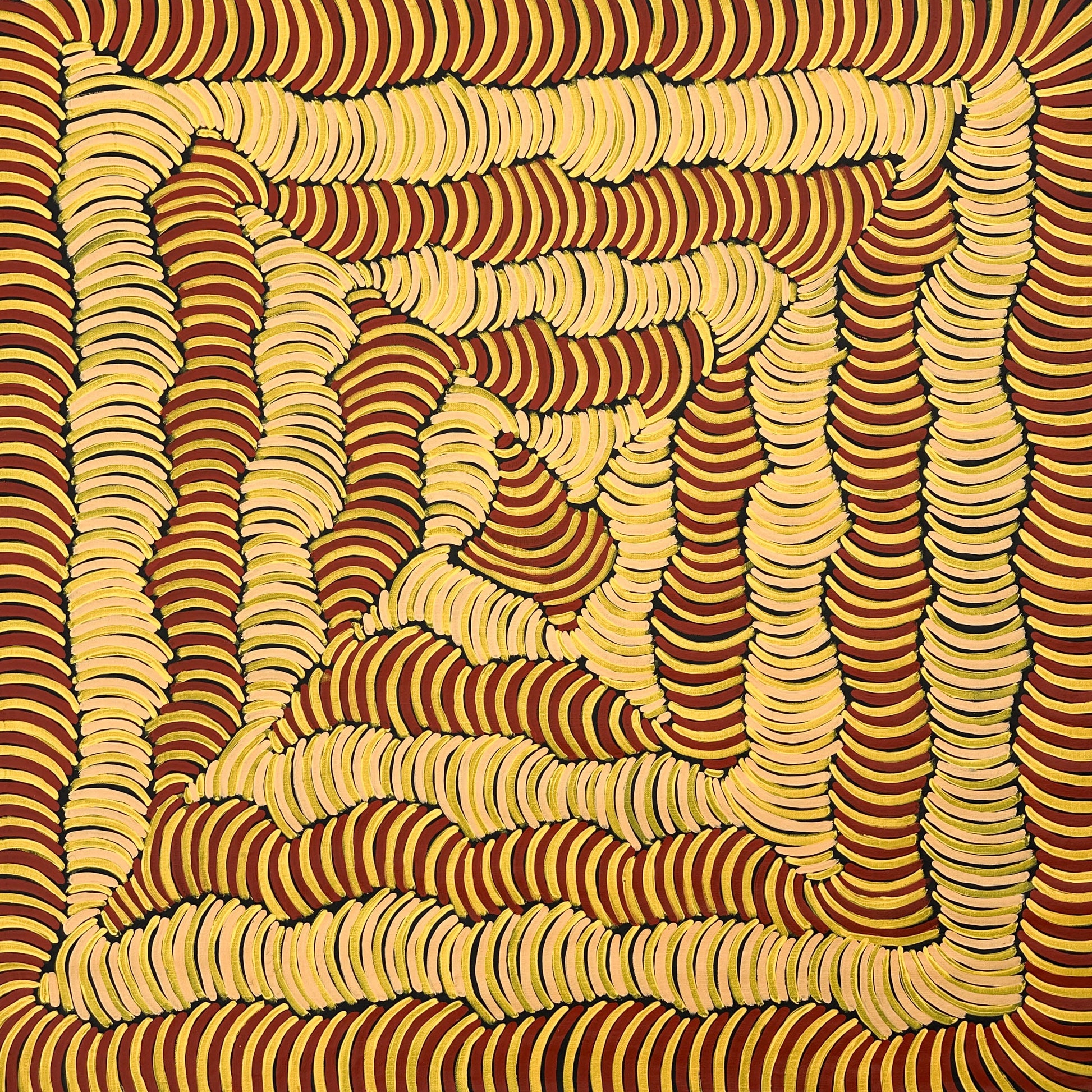 
Violet Peyarre, Violet Pitjara, arnkerrthe, mountain devil, thorny devil, lizard, indigenous art for sale, aboriginal art for sale, Australian art, altyerre, altyerre aboriginal art, painting for sale, Darwin based gallery, family business, décor, interior design, petyarre sisters, wall art, art gallery, Darwin gallery, original art, authentic art, gallery, famous artist family, utopia, northern territory, office décor, interior design
