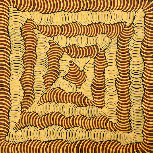 
Violet Peyarre, Violet Pitjara, arnkerrthe, mountain devil, thorny devil, lizard, indigenous art for sale, aboriginal art for sale, Australian art, altyerre, altyerre aboriginal art, painting for sale, Darwin based gallery, family business, décor, interior design, petyarre sisters, wall art, art gallery, Darwin gallery, original art, authentic art, gallery, famous artist family, utopia, northern territory, office décor, interior design
