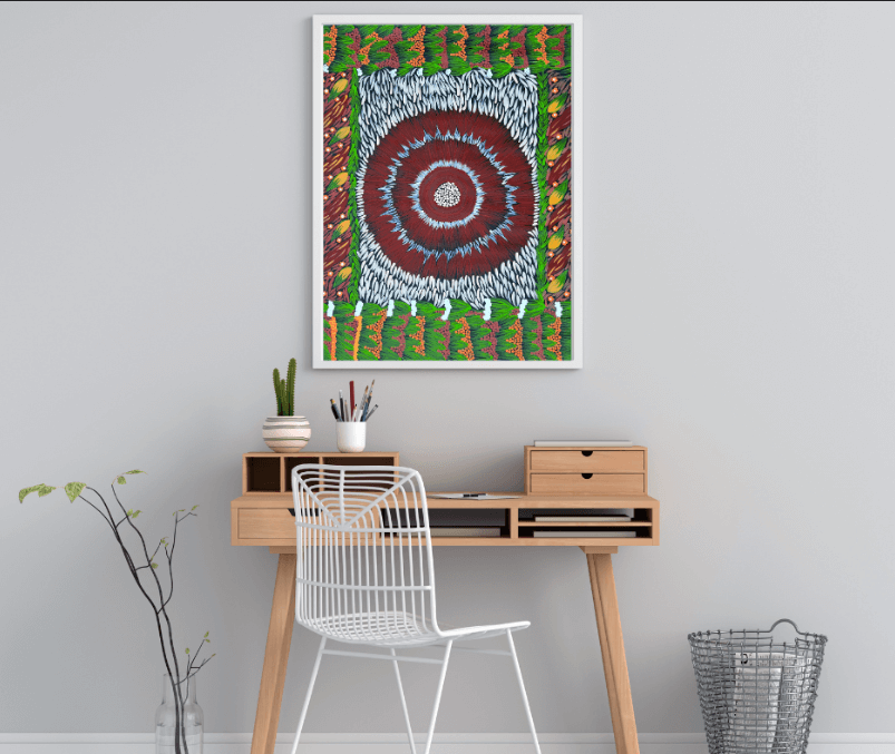 Mary Napangardi Jones Amunturngu Mt Liebig Aboriginal Art Australian Art Indigenous Art Traditional Art Painting Contemporary Art Beautiful art