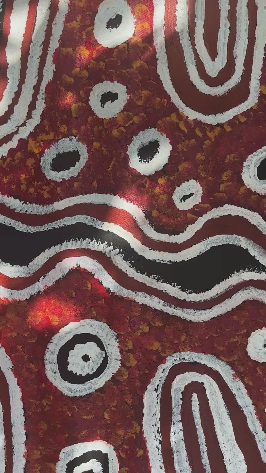 Pantjiti Mary Mclean, Kaltukatjara, docker river, western desert, Ngaatjatjarra, art for sale, indigenous art for sale, aboriginal art for sale, painting for sale, art decor,  interior decor, art work, art gallery, Altyerre aboriginal art, Darwin art gallery, painting, Australian art, dot art painting, art story , art collector, art lover, family business, ethical art, original art, famous artist, famous artist, direct from the artist, family business, knowledge, iconography, symbolism, story passed down