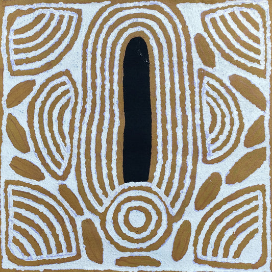 Barbara Napangarti Reid - Minyma Tingari - Traditional Art - Icongraphy - Symbolism - Painting - Aboriginal Art - Painting - Darwin Based Gallery 
