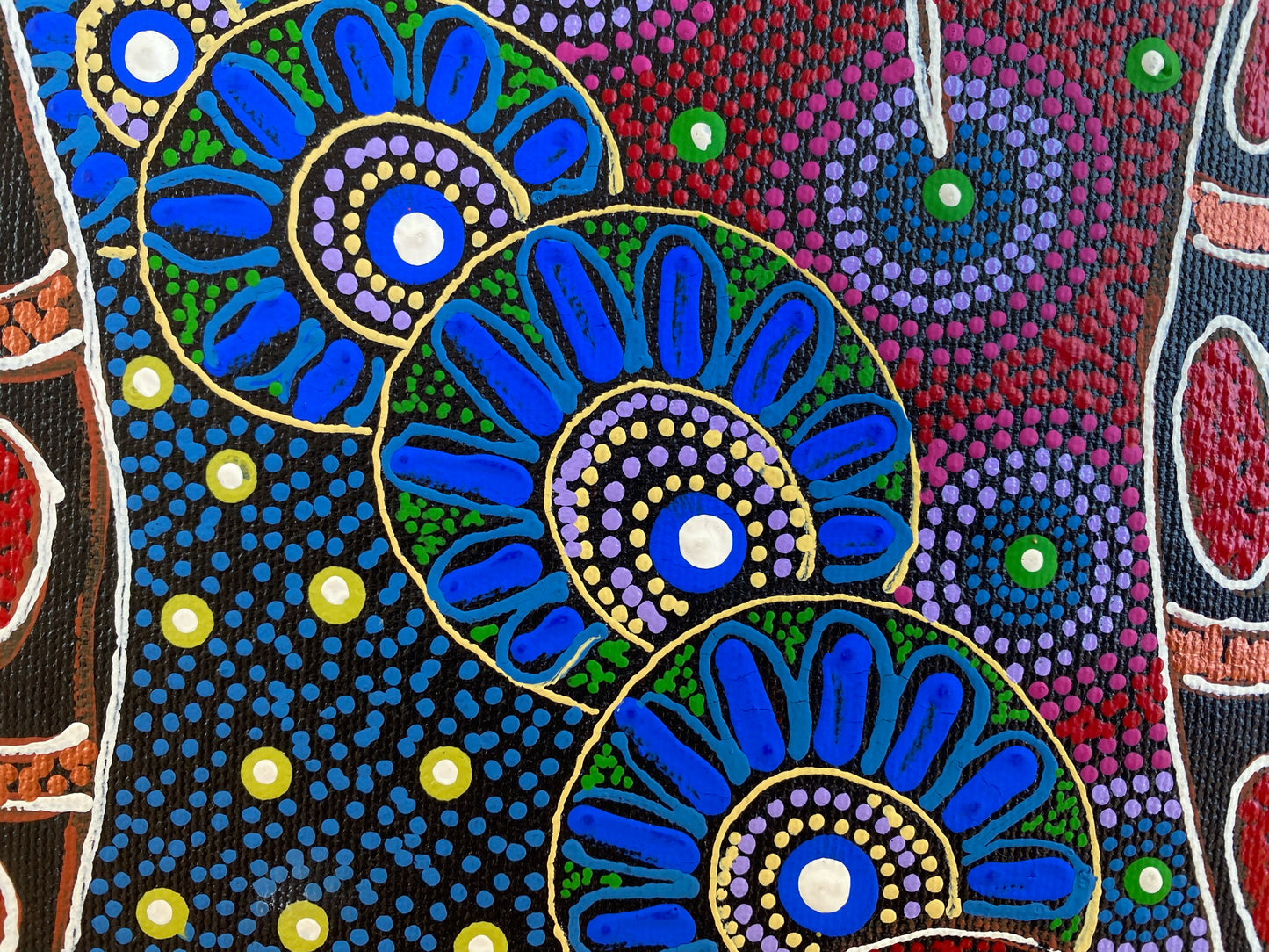 COLLEEN WALLACE NUNGARRAYI (NUNGARI) - Dreamtime Sisters