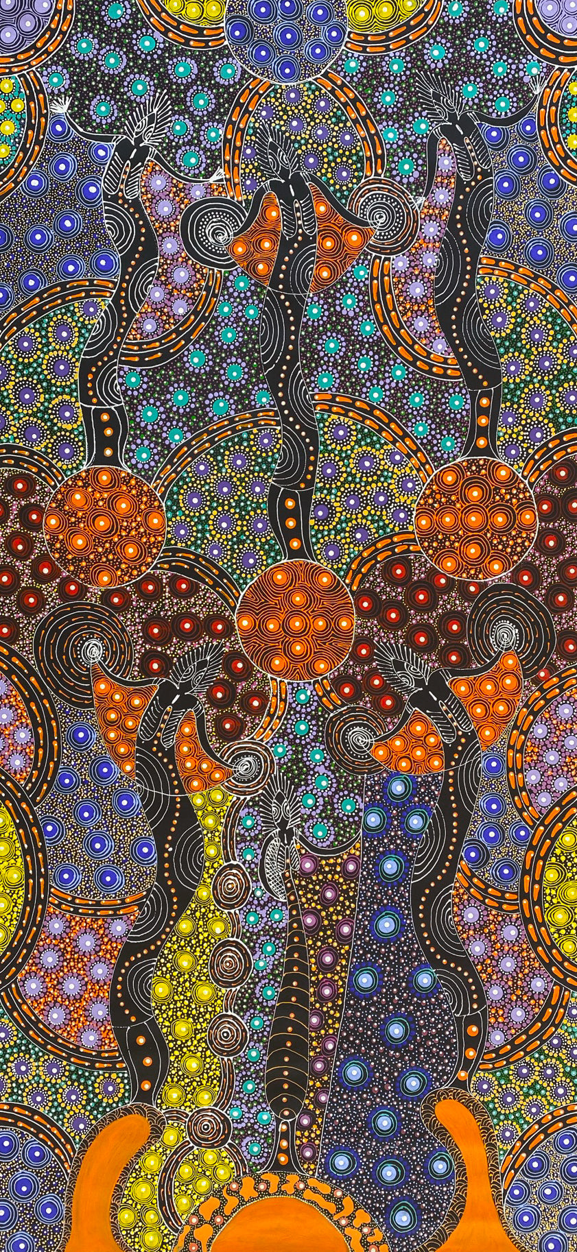 COLLEEN WALLACE NUNGARRAYI (NUNGARI) - Dreamtime Sisters