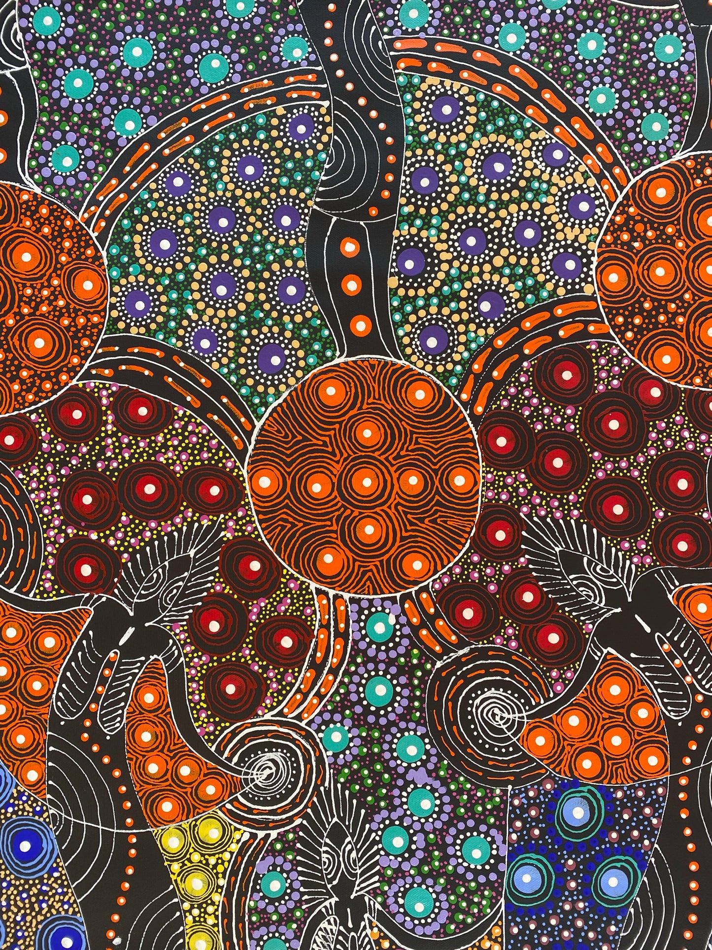 COLLEEN WALLACE NUNGARRAYI (NUNGARI) - Dreamtime Sisters