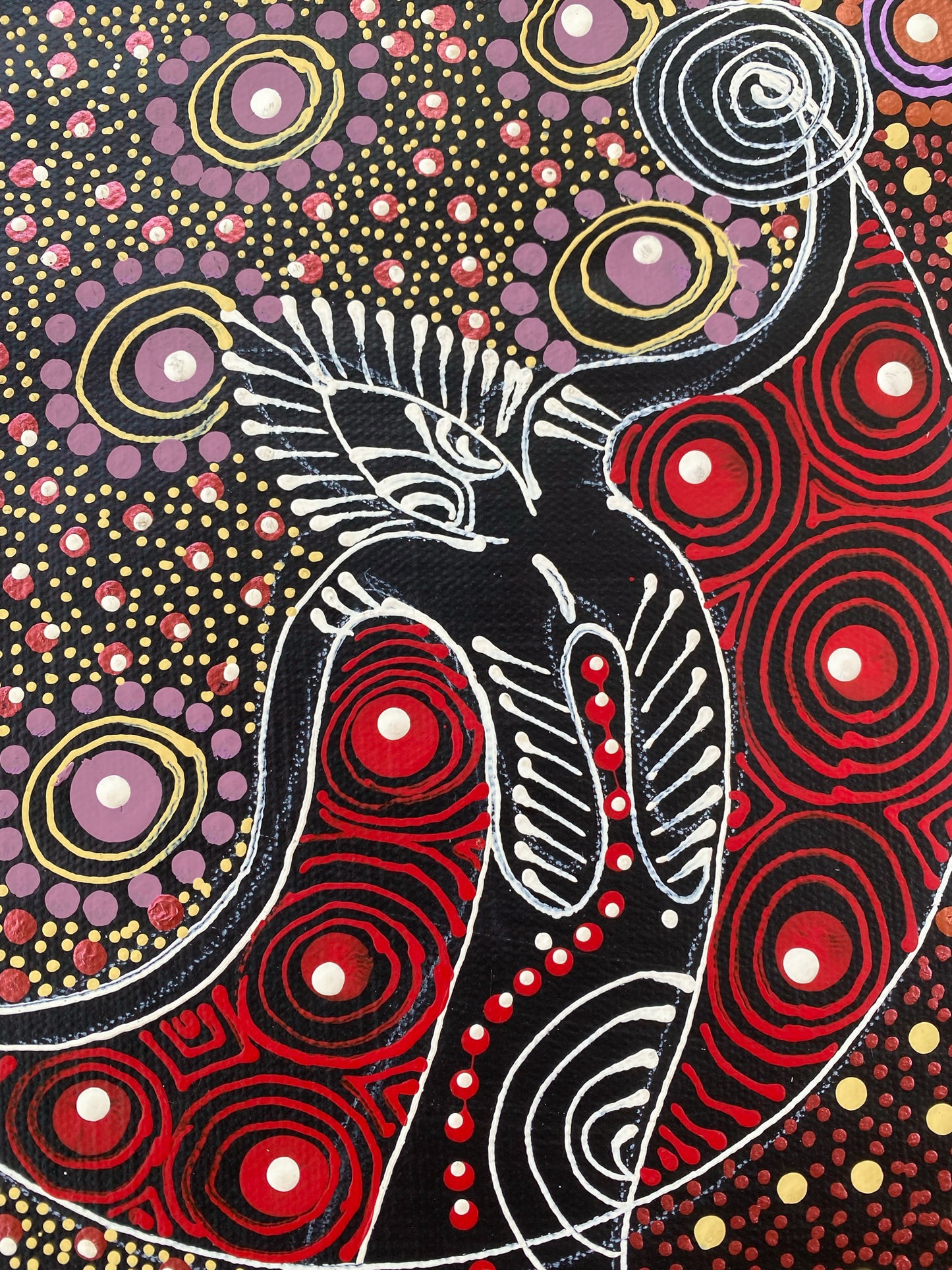 COLLEEN WALLACE NUNGARRAYI (NUNGARI)  - Dreamtime Sisters