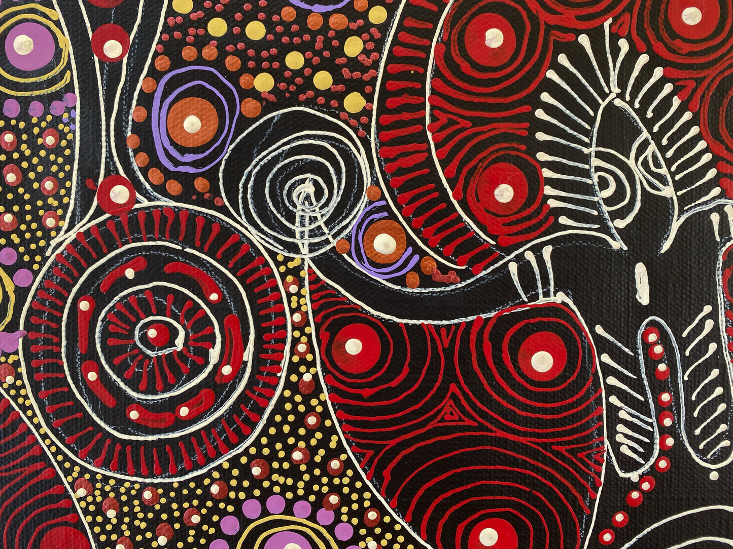 COLLEEN WALLACE NUNGARRAYI (NUNGARI)  - Dreamtime Sisters