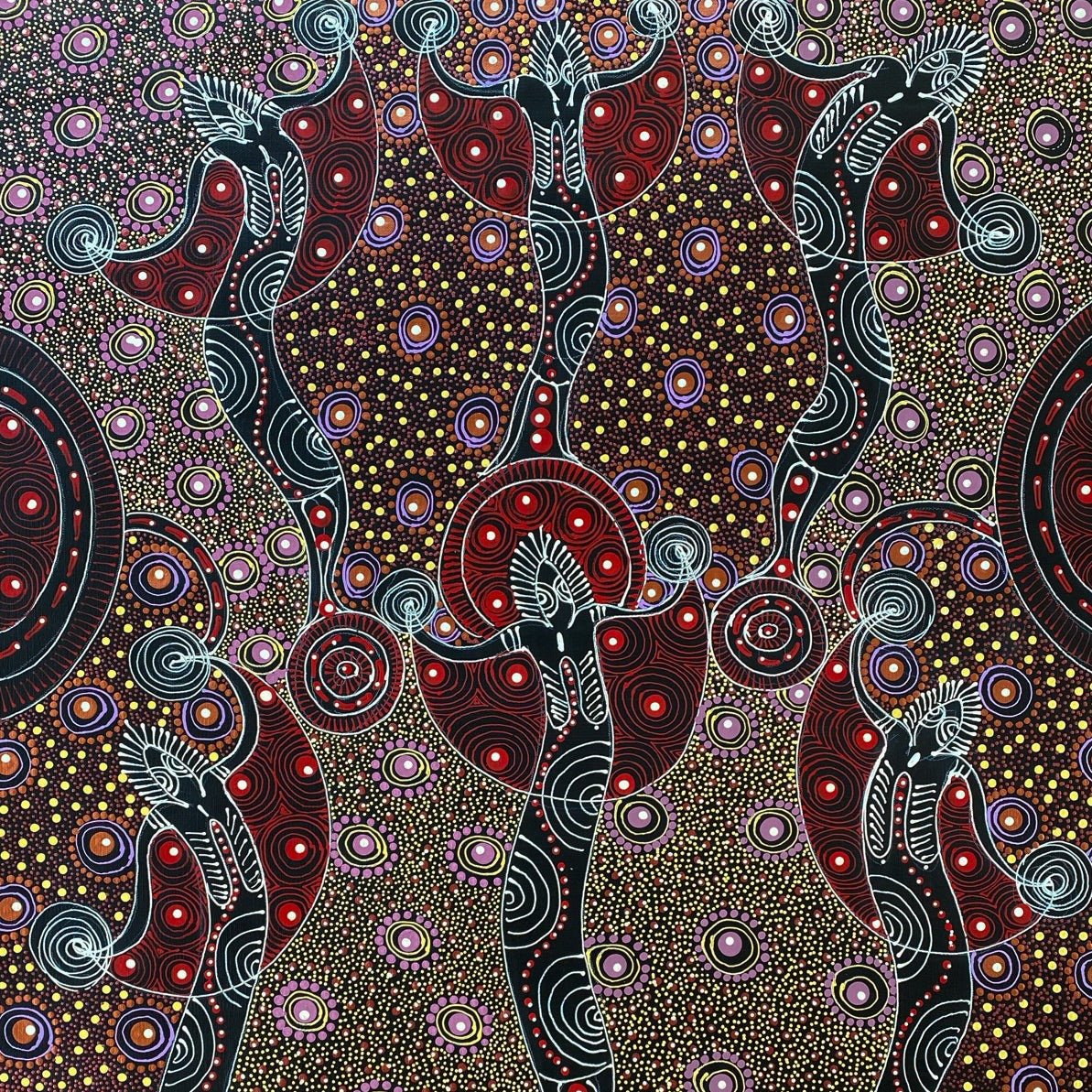 COLLEEN WALLACE NUNGARRAYI (NUNGARI)  - Dreamtime Sisters