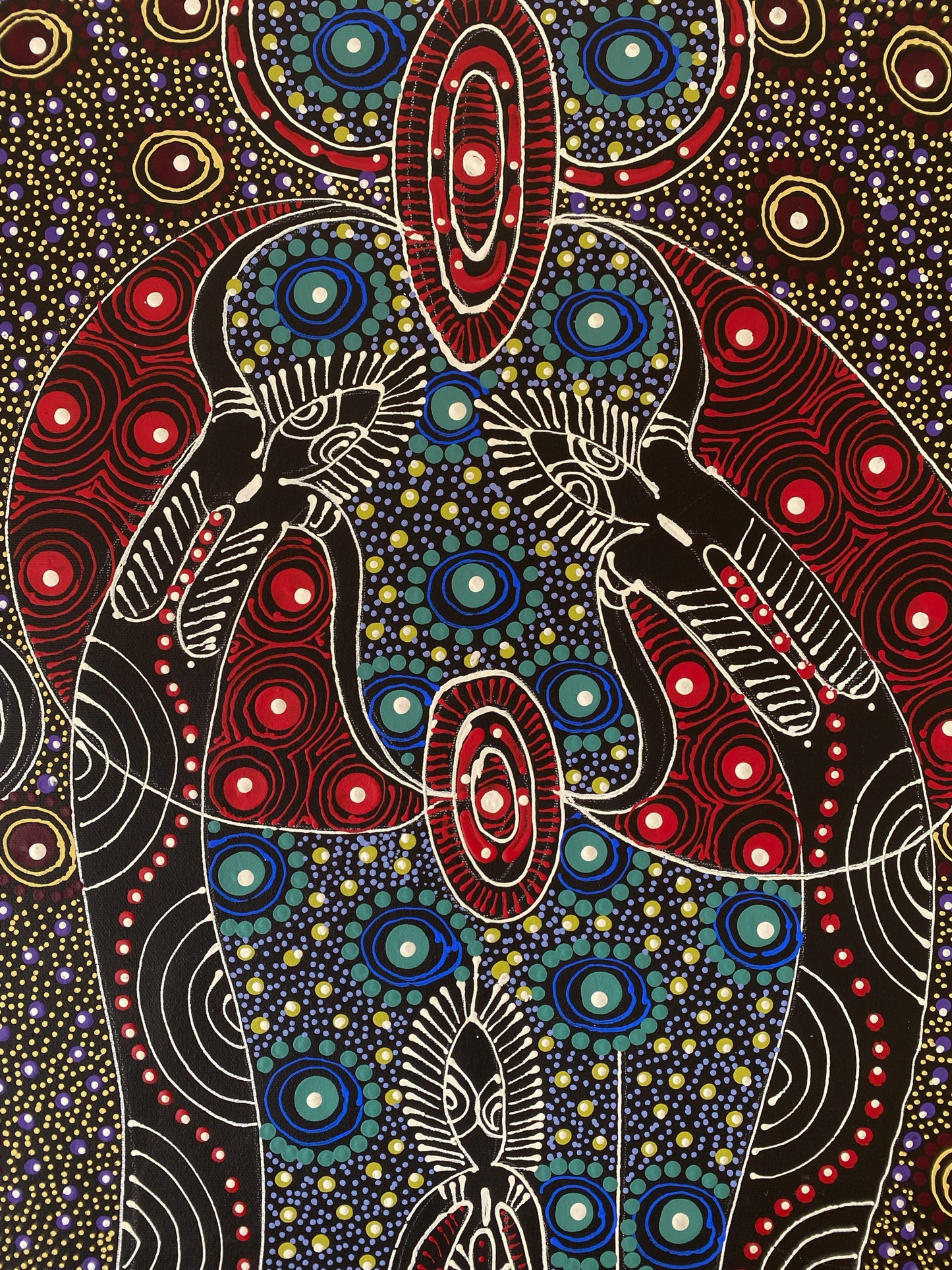 COLLEEN WALLACE NUNGARRAYI (NUNGARI)  - Dreamtimes Sisters