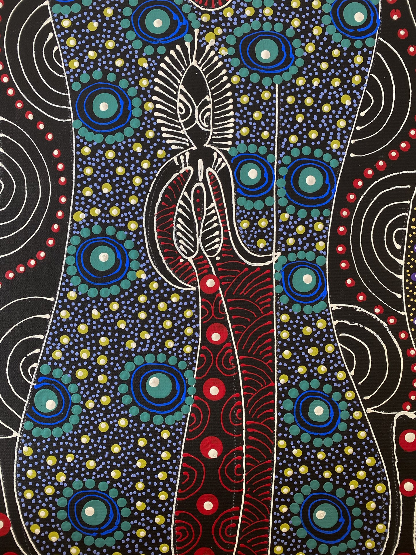 COLLEEN WALLACE NUNGARRAYI (NUNGARI)  - Dreamtimes Sisters